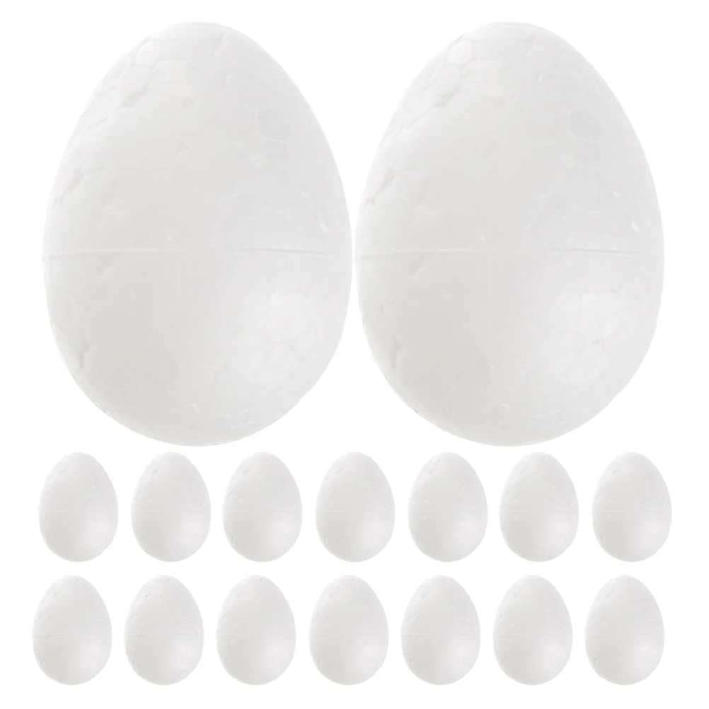 60 Pcs Easter White Embryonated Eggs Foam Christmas Craft Rings Paper Crafts DIY Fake
60 Pcs Easter White Embryonated Eggs Foam Christmas Craft Rings Paper Crafts DIY Fake