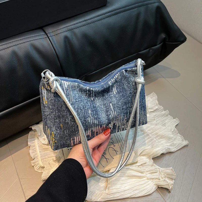 Ladies Fashionable Sequin Shoulder Bag Lightweight Square Casual Daily Outing Commuting Shopping Crossbody Bag Armpit Bags
Ladies Fashionable Sequin Shoulder Bag Lightweight Square Casual Daily Outing Commuting Shopping Crossbody Bag Armpit Bags
