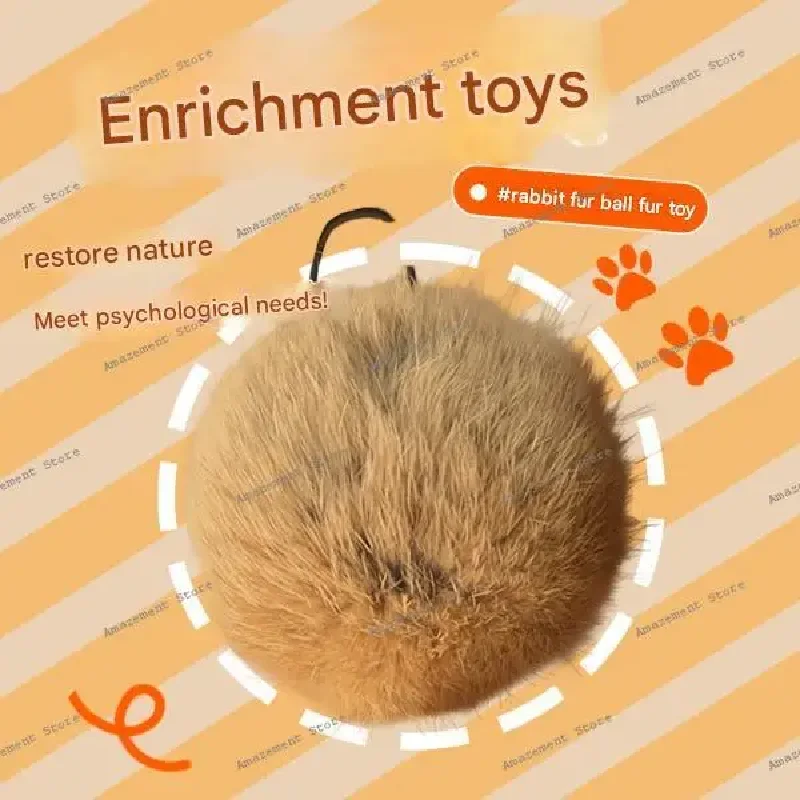 cat rabbit hair ball natural color real rabbit hair teasing cat ball resistant to scratching and biting silent self-hi to
cat rabbit hair ball natural color real rabbit hair teasing cat ball resistant to scratching and biting silent self-hi to