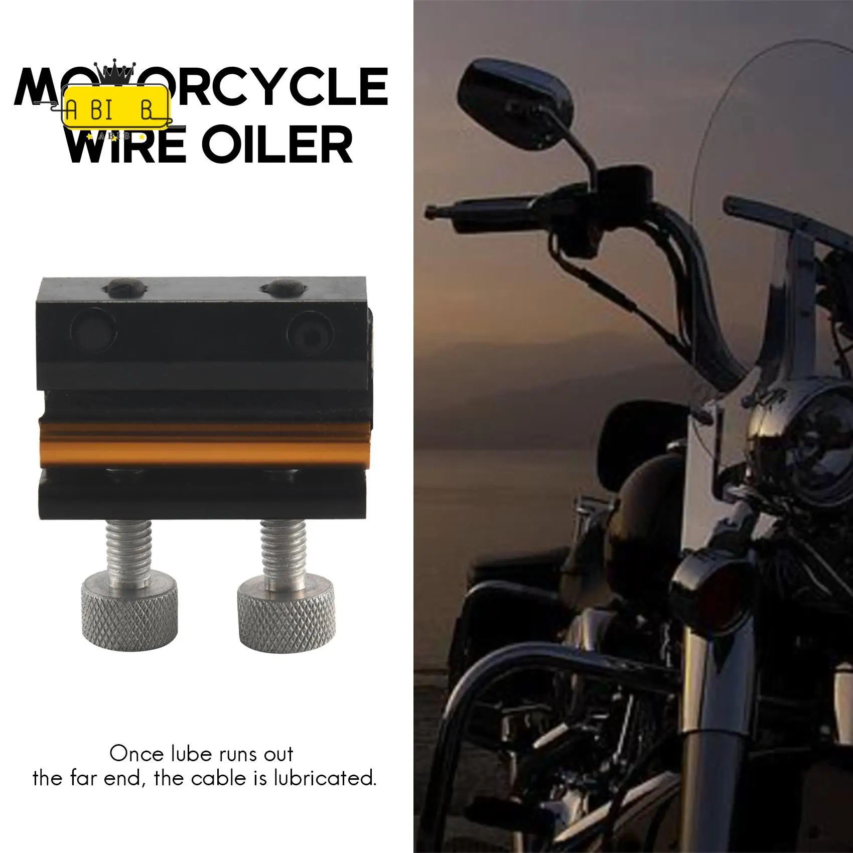 ABIB -Motorcycle Aluminium Cable Lube Tool Cable Lubrication Wire Oiler Motorbike Brake Line Cable Refueling Lubrication
ABIB -Motorcycle Aluminium Cable Lube Tool Cable Lubrication Wire Oiler Motorbike Brake Line Cable Refueling Lubrication
