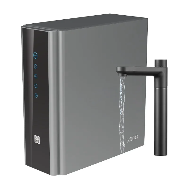 Безрезервуарный фильтр для воды с большим расходом 1200 GPD, щелочная минеральная вода, обратный осмос, система RO, очиститель воды для дома
Безрезервуарный фильтр для воды с большим расходом 1200 GPD, щелочная минеральная вода, обратный осмос, система RO, очиститель воды для дома