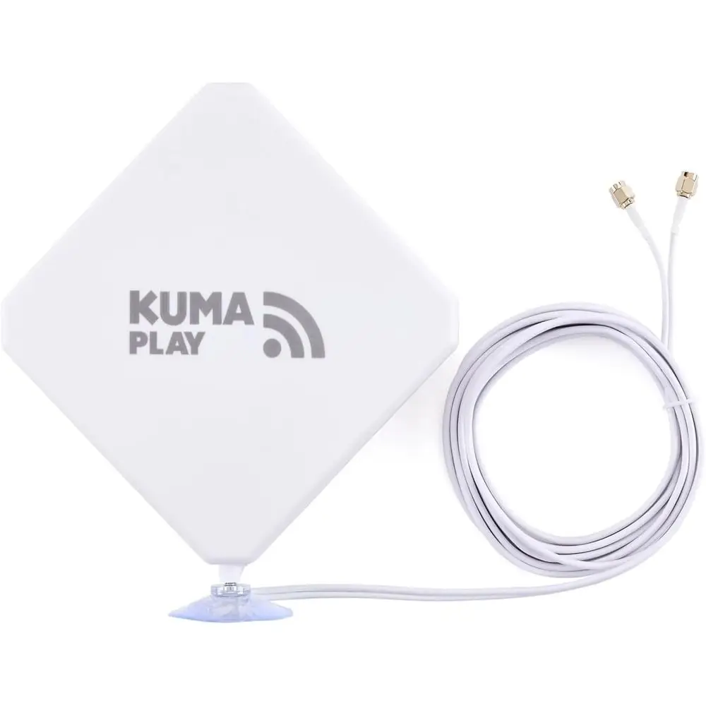 Enhanced Cellular Antenna for Internet, Mobile Hotspot, and Router | Ideal for RV, Camping, Home, and Remote Work | 4G LTE & 5G
Enhanced Cellular Antenna for Internet, Mobile Hotspot, and Router | Ideal for RV, Camping, Home, and Remote Work | 4G LTE & 5G