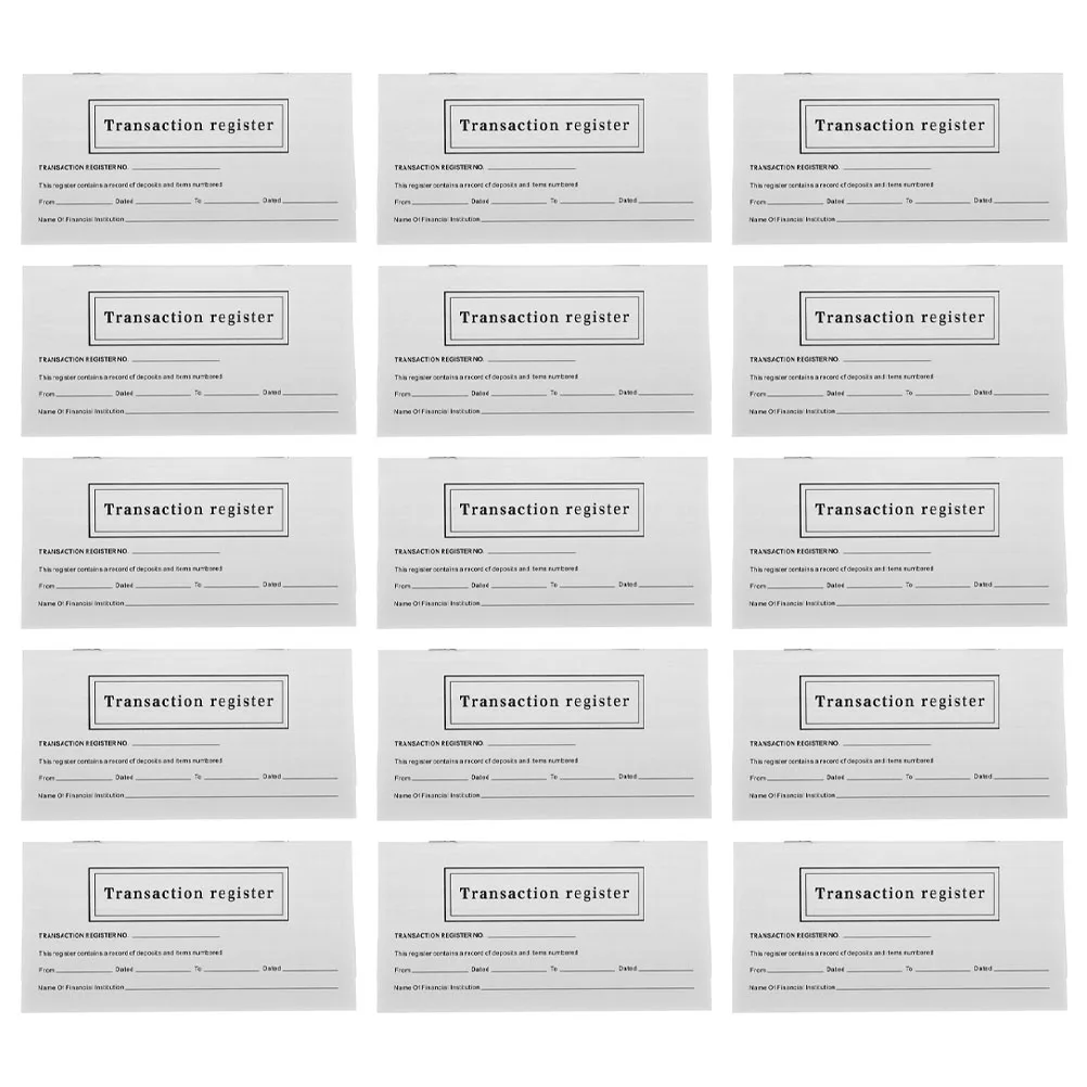 Personal Check Registers Track Manage Transactions Smooth Writing Experience Elegant Design Client Record
Personal Check Registers Track Manage Transactions Smooth Writing Experience Elegant Design Client Record