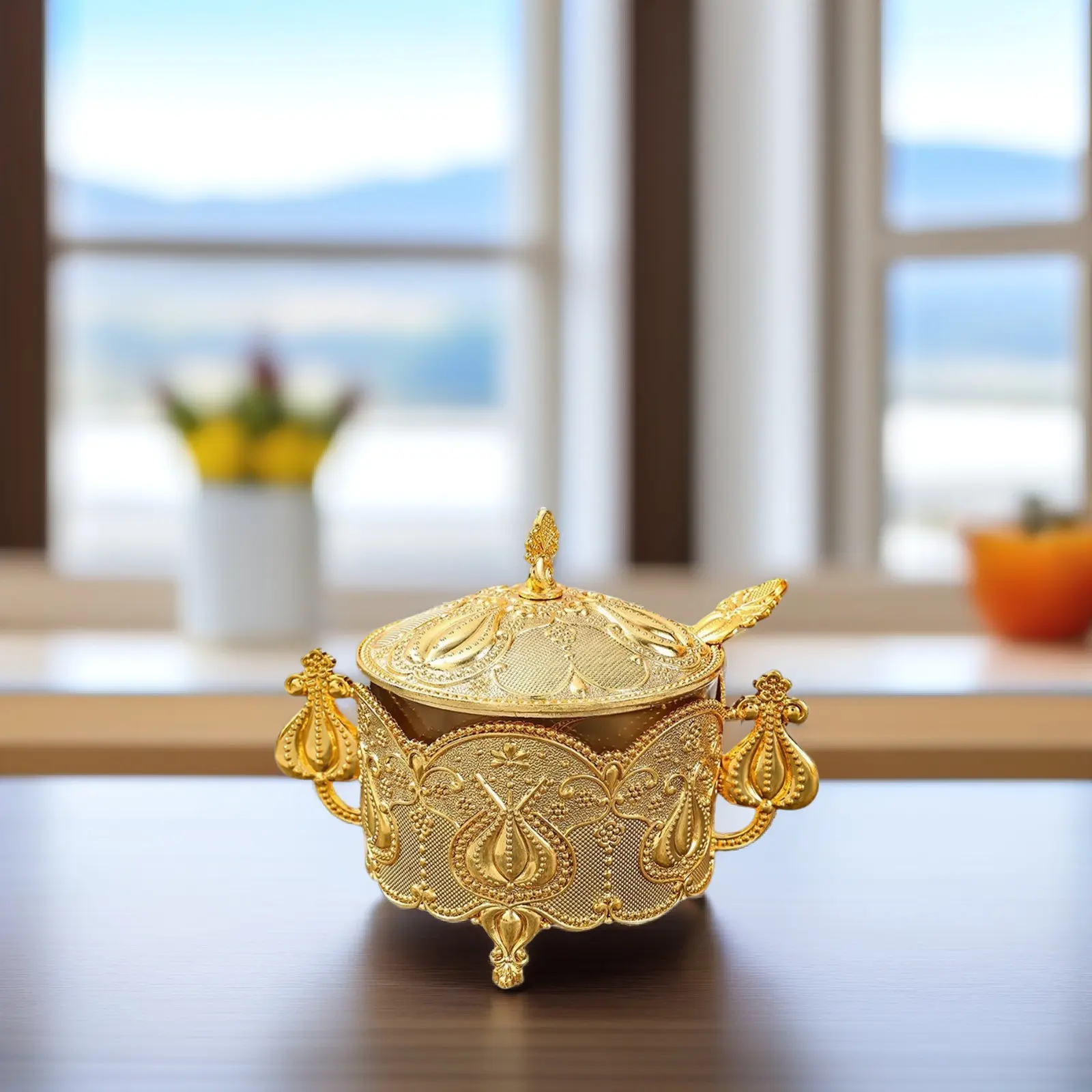 1Set European Style Glass Storage Jar with Alloy Frame Airtight Lid for Spices Candy Dry Food Tea Cereals Snacks Household
1Set European Style Glass Storage Jar with Alloy Frame Airtight Lid for Spices Candy Dry Food Tea Cereals Snacks Household