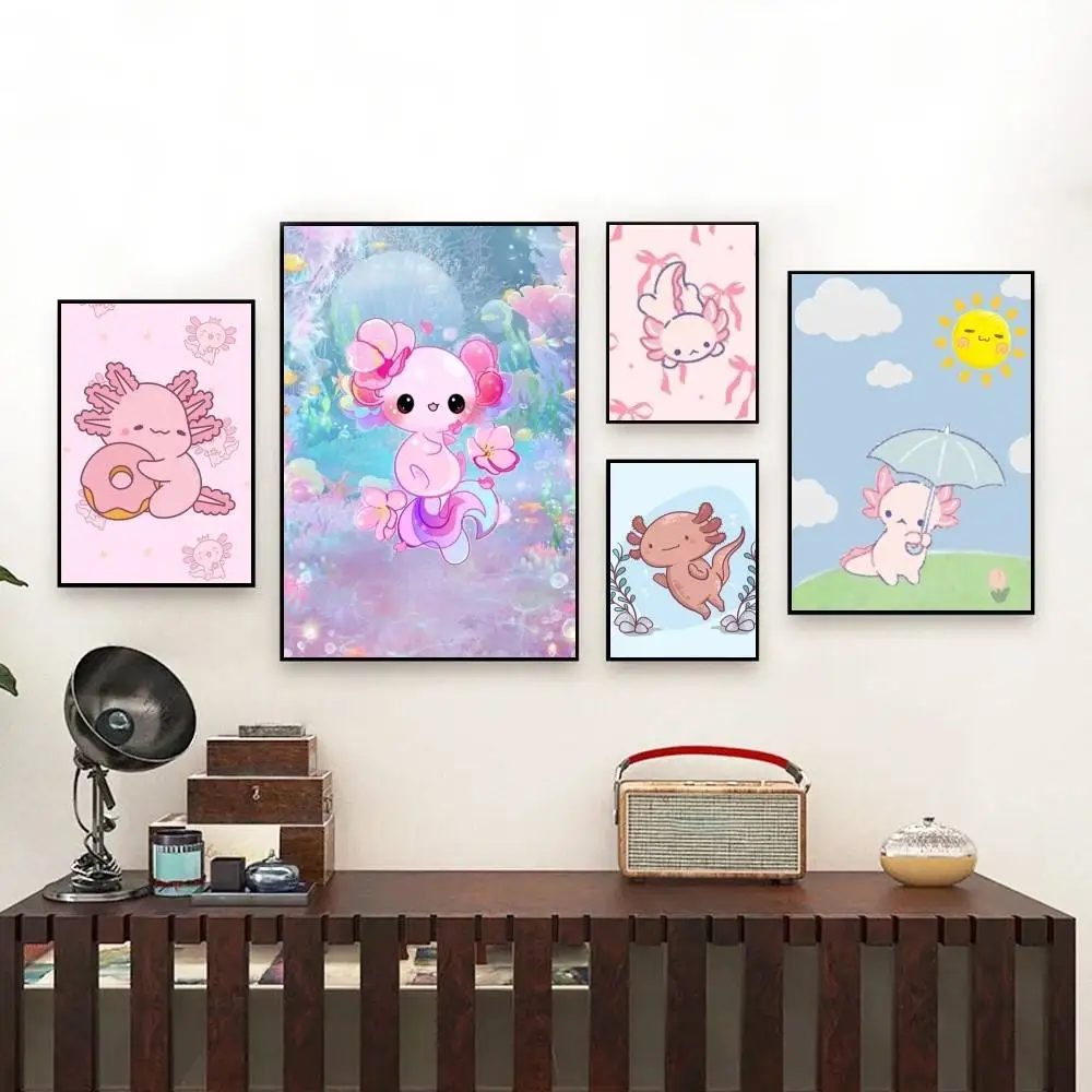 Cartoon cute pink Axolotl Poster Perfect Space Sticker Self Adhesive for Office Home Theater Wall Art Decor Fancy Gift
Cartoon cute pink Axolotl Poster Perfect Space Sticker Self Adhesive for Office Home Theater Wall Art Decor Fancy Gift