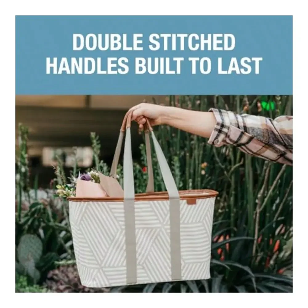 Collapsible LUXE Tote Reusable Grocery Shopping Storage Bag Organizer W Handles Reinforced Bottom
Collapsible LUXE Tote Reusable Grocery Shopping Storage Bag Organizer W Handles Reinforced Bottom