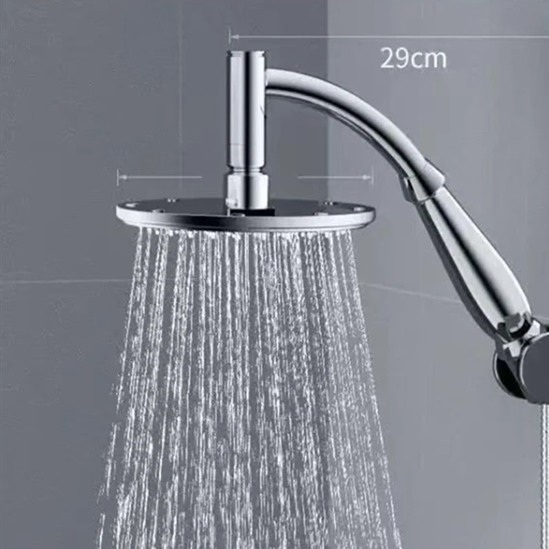 High Pressure Rainfall Shower Head Stainless Steel Square Shower Head Extender Large Curved Shower Extension
High Pressure Rainfall Shower Head Stainless Steel Square Shower Head Extender Large Curved Shower Extension