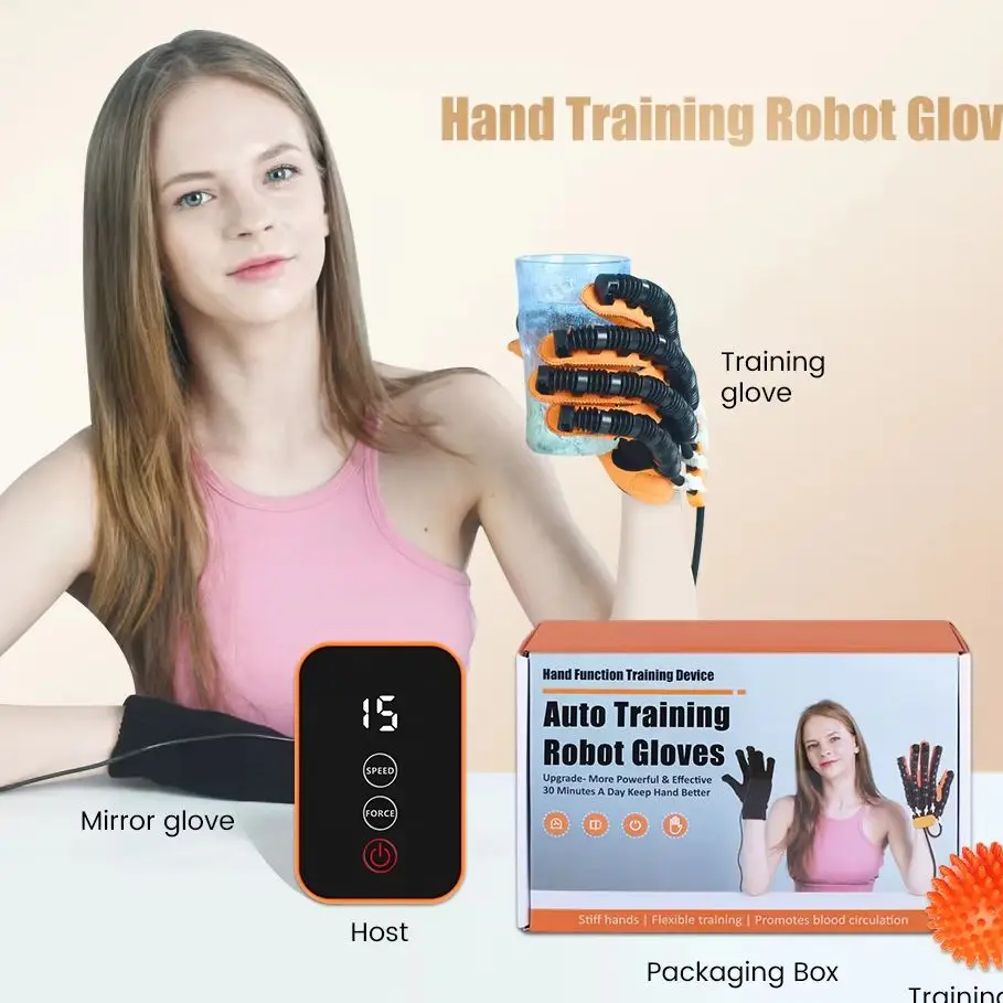 Hand Rehabilitation Robot Glove Stroke Rehabilitation Equipment Finger Strengthener Exerciser Hand Strengthener Grip Strength
Hand Rehabilitation Robot Glove Stroke Rehabilitation Equipment Finger Strengthener Exerciser Hand Strengthener Grip Strength