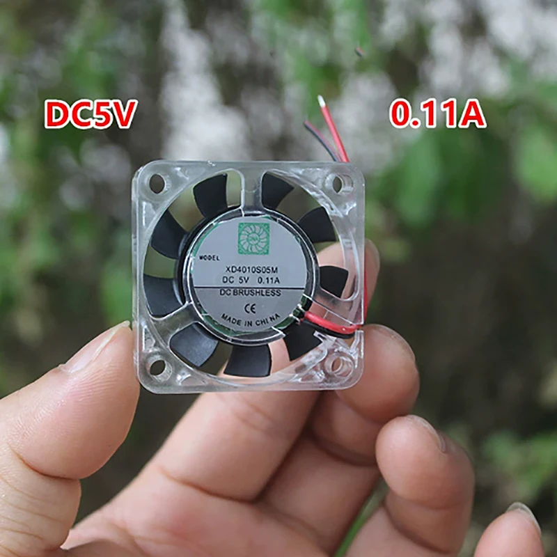 【Y】40x40x10MM 4010 DC 5V 0.11A Brushless Fans With Blue LED Light For Heatsink Cooler Cooling Radiator For 3d Printer Parts Fan
【Y】40x40x10MM 4010 DC 5V 0.11A Brushless Fans With Blue LED Light For Heatsink Cooler Cooling Radiator For 3d Printer Parts Fan