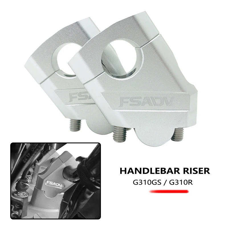 For BMW G310GS G 310GS G310R G310 G 310 GS R 2017 2018 2019 2020 2021 Motorcycle Aluminum Handlebar Riser Bar Mount Handle Clamp
For BMW G310GS G 310GS G310R G310 G 310 GS R 2017 2018 2019 2020 2021 Motorcycle Aluminum Handlebar Riser Bar Mount Handle Clamp