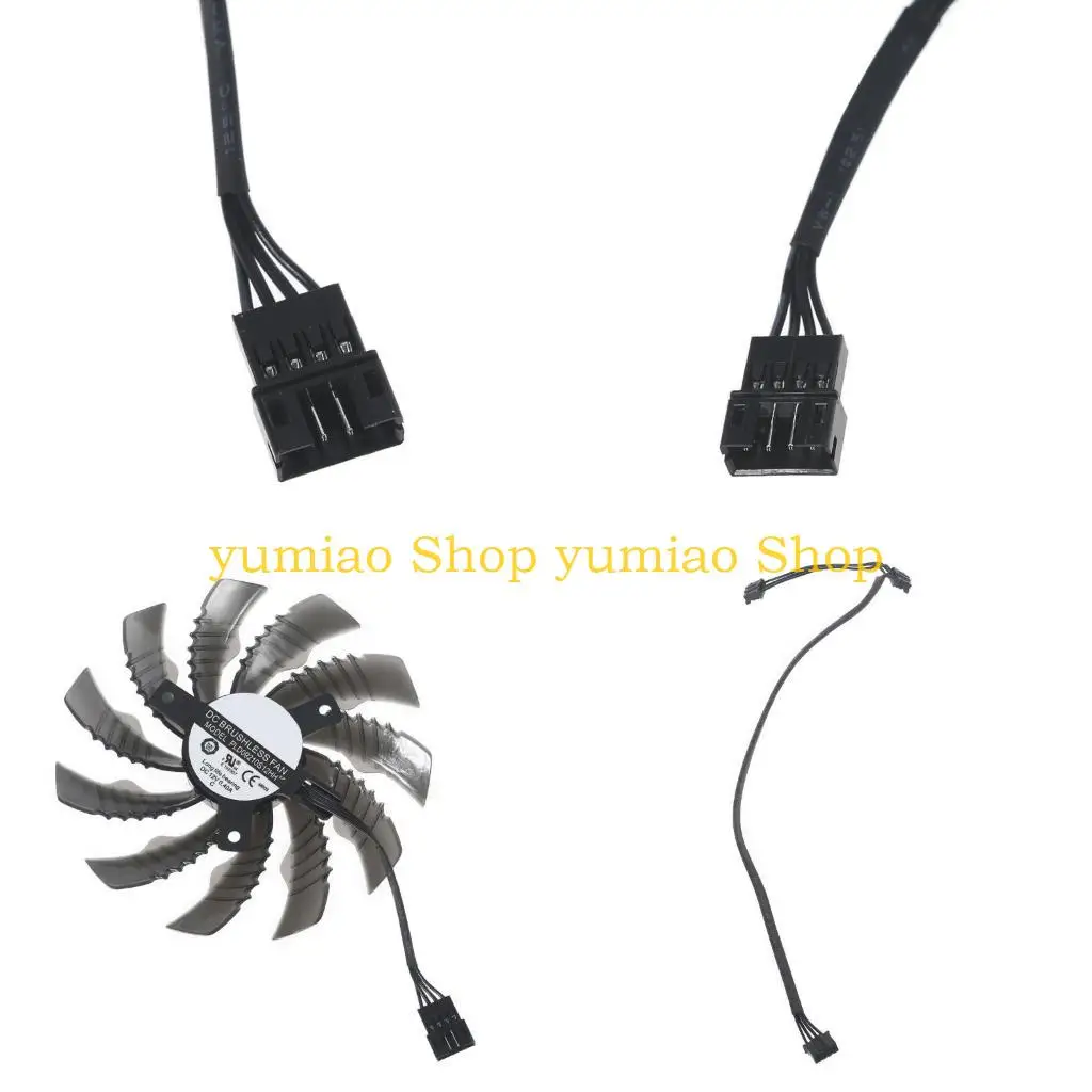 Охладители видеокарт 587B PLD10010S12H Охладитель графического процессора для Gigabyte 2060 GTX1650
Охладители видеокарт 587B PLD10010S12H Охладитель графического процессора для Gigabyte 2060 GTX1650