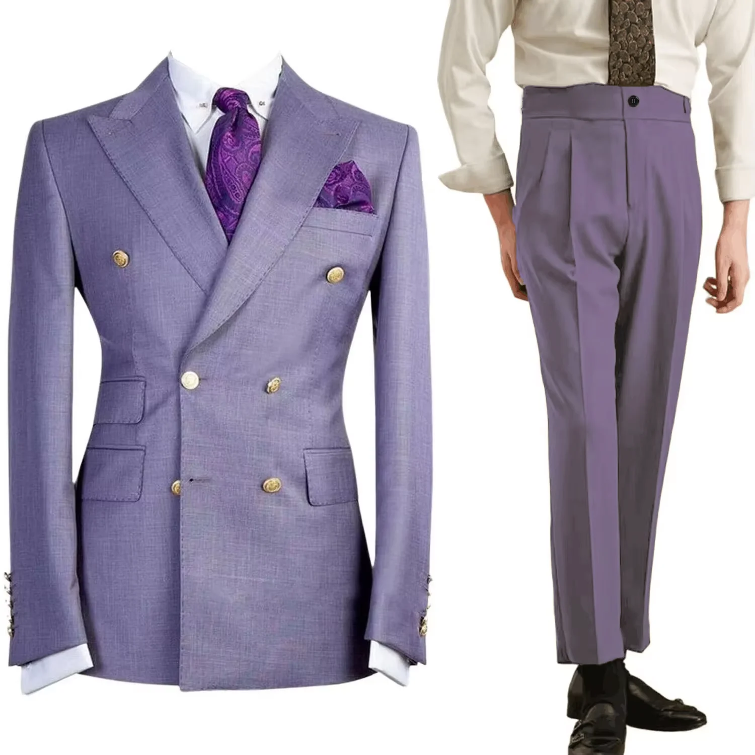 Мужской костюм по индивидуальному заказу, двубортный комплект из 2 предметов с пиковыми лацканами (пиджак + брюки), элегантный приталенный пиджак, деловые смокинги
Мужской костюм по индивидуальному заказу, двубортный комплект из 2 предметов с пиковыми лацканами (пиджак + брюки), элегантный приталенный пиджак, деловые смокинги