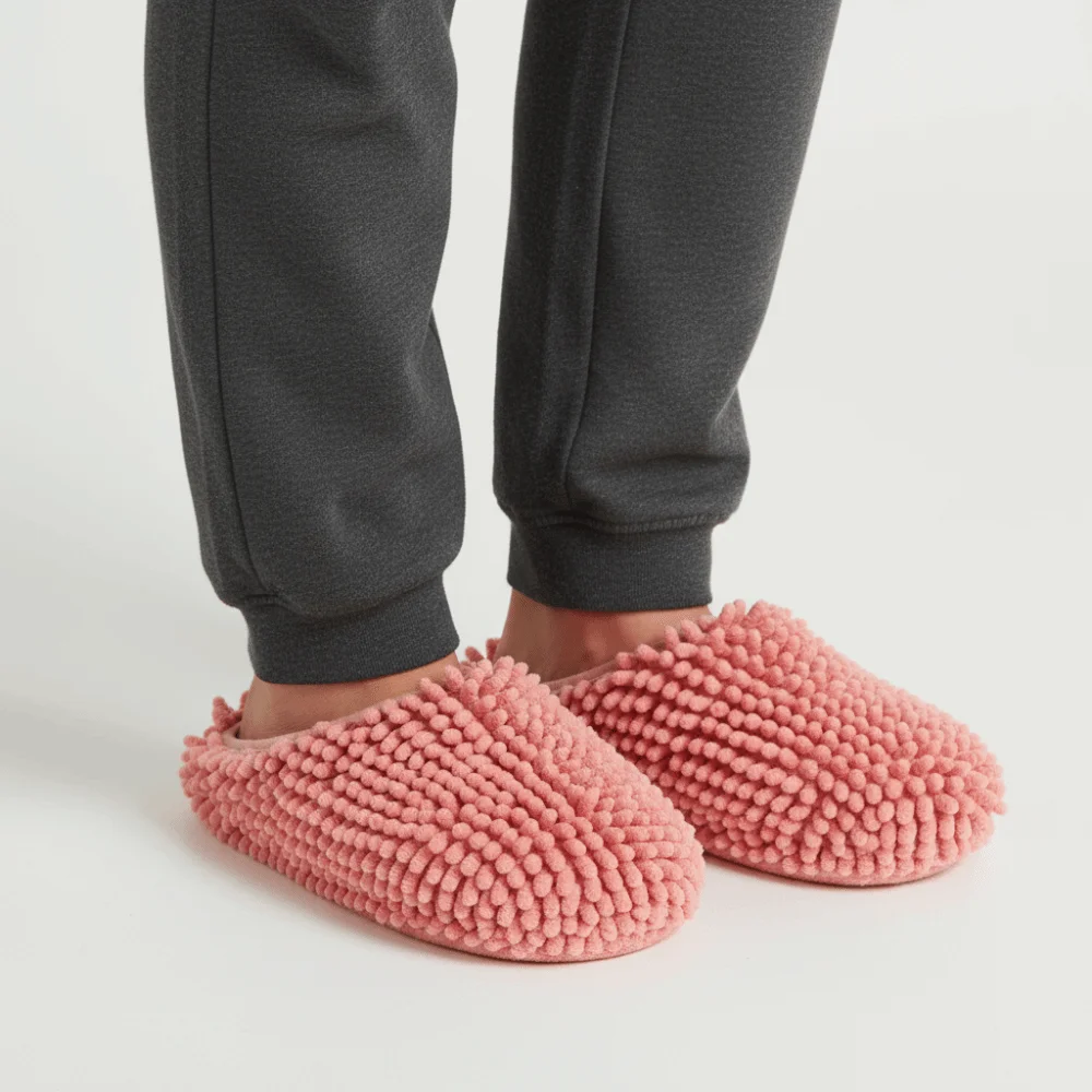 Absorbent Chenille Sucking Water Slippers Microfiber Soft Mopping Slippers Multifunction Washable
Absorbent Chenille Sucking Water Slippers Microfiber Soft Mopping Slippers Multifunction Washable