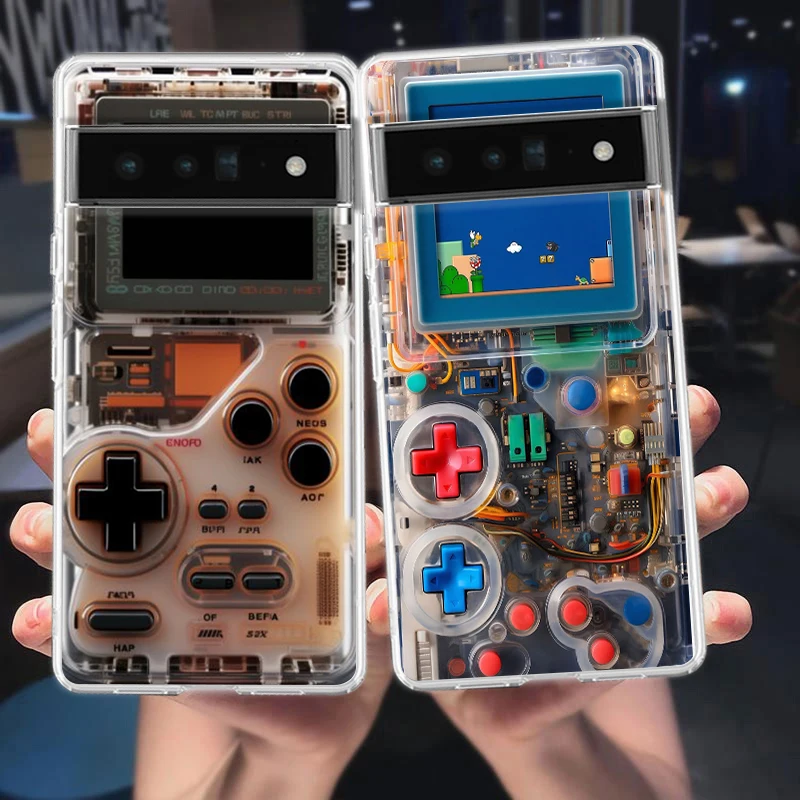Phone Case Cover for Google Pixel 9,8,7,6,5,4,4XL,7A,6A,5A,4A,3A,Pro,XL,5G Transparent Soft TPU Shell Painted Gaming Consoles
Phone Case Cover for Google Pixel 9,8,7,6,5,4,4XL,7A,6A,5A,4A,3A,Pro,XL,5G Transparent Soft TPU Shell Painted Gaming Consoles