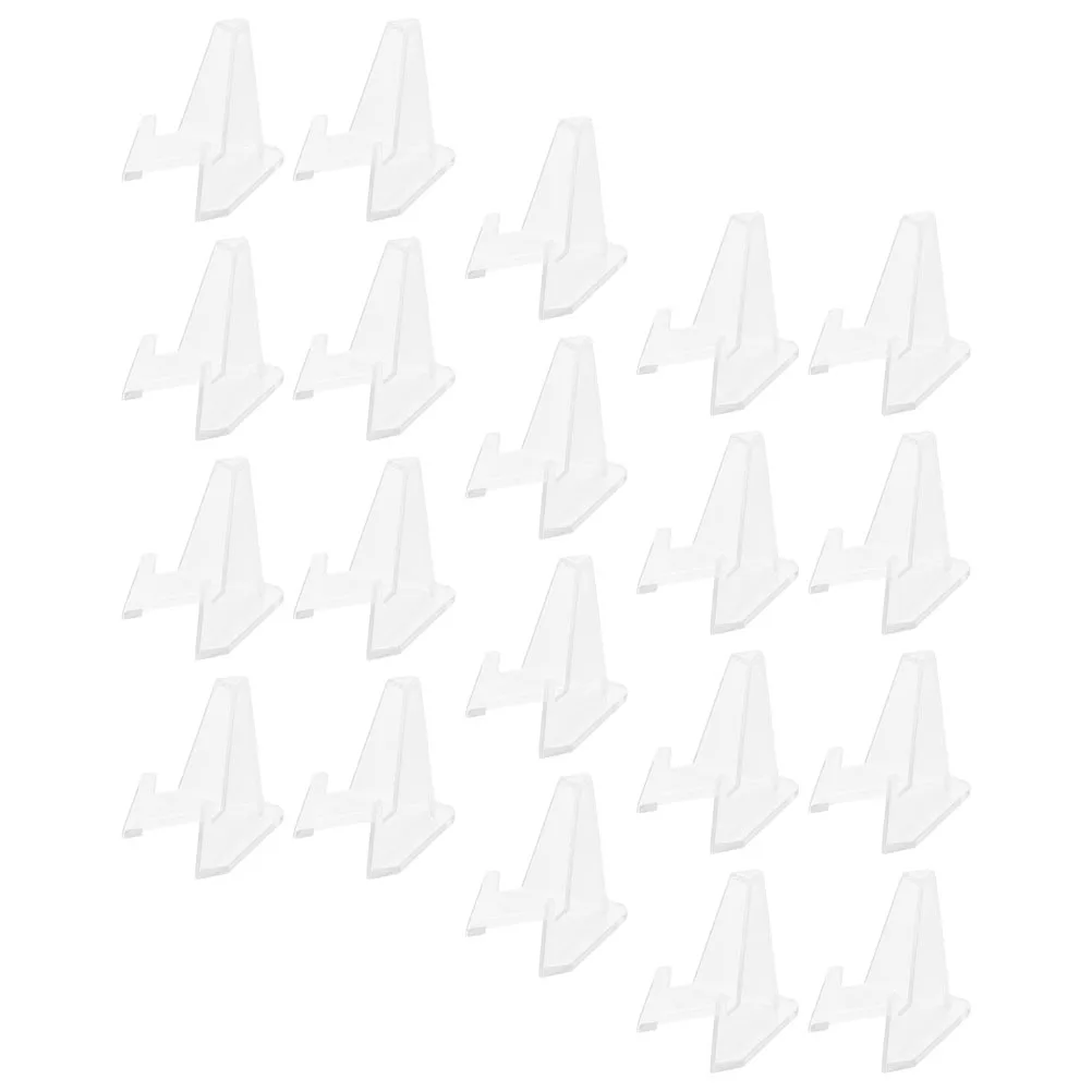 26 Pcs Acrylic Display 57.2MM Mini Easel Brackets for Baseball Card Photo s Plaque Holder Collectibles
26 Pcs Acrylic Display 57.2MM Mini Easel Brackets for Baseball Card Photo s Plaque Holder Collectibles