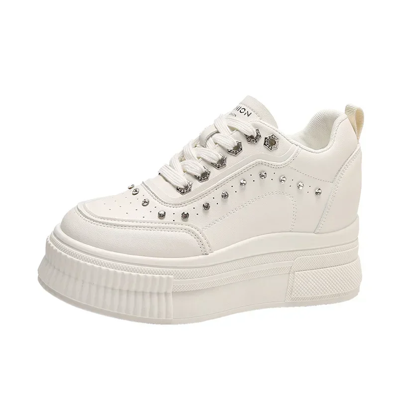 2024 New Korean Version High Female Shoes Spring White Thick Bottom Casual Fashion Shoe Sneakers for Women Round Toe Size 40
2024 New Korean Version High Female Shoes Spring White Thick Bottom Casual Fashion Shoe Sneakers for Women Round Toe Size 40