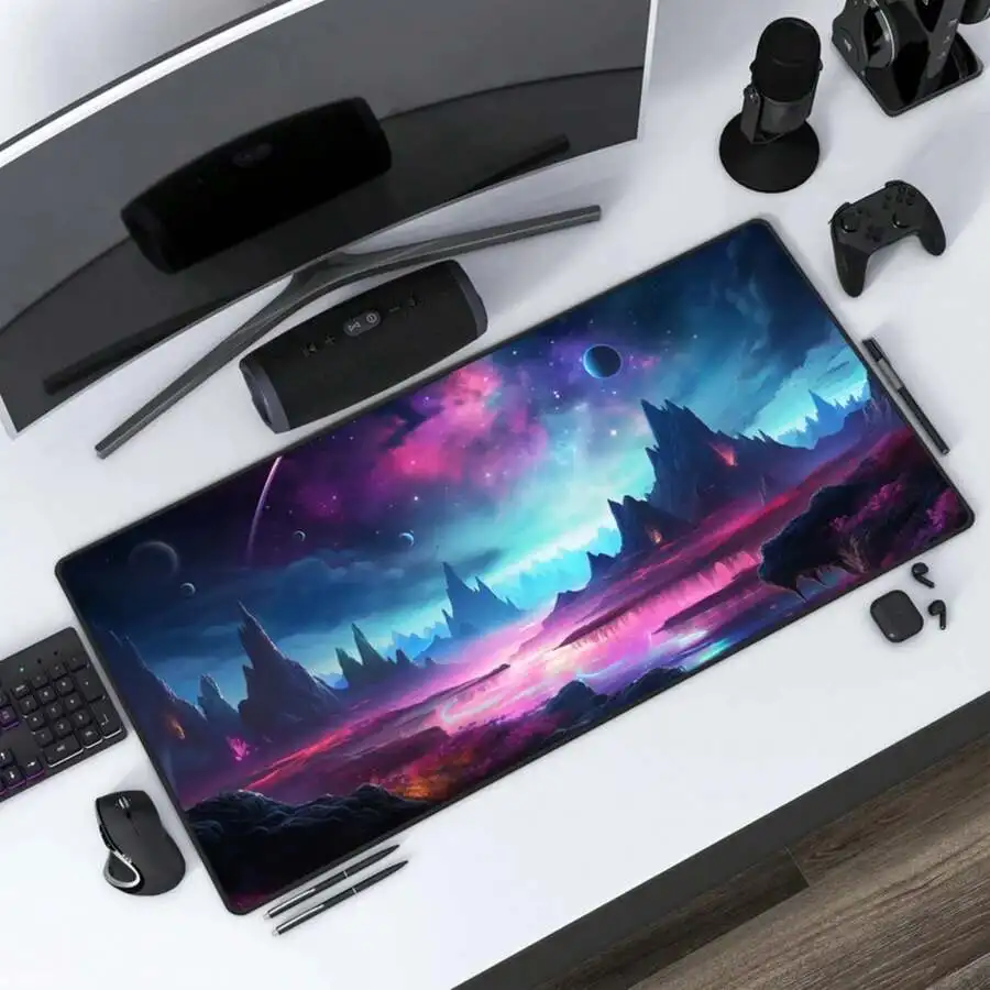 Galaxy Gaming Desk Mat XL Fantastical Mouse Pad For Computer
Galaxy Gaming Desk Mat XL Fantastical Mouse Pad For Computer