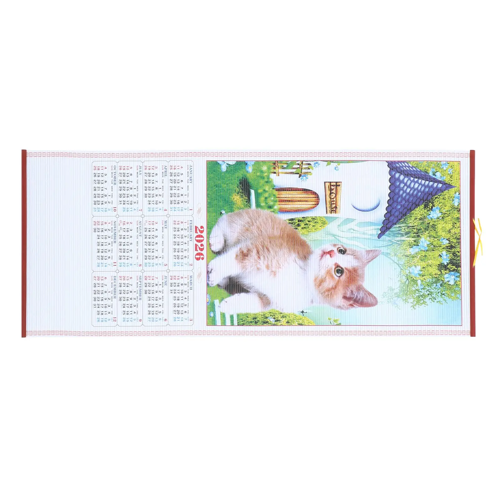 2026 Horse Year Lunar Wall Calendar Faux Rattan Detailed Printing Chinese New Year Decorations Zodiac Calendars
2026 Horse Year Lunar Wall Calendar Faux Rattan Detailed Printing Chinese New Year Decorations Zodiac Calendars