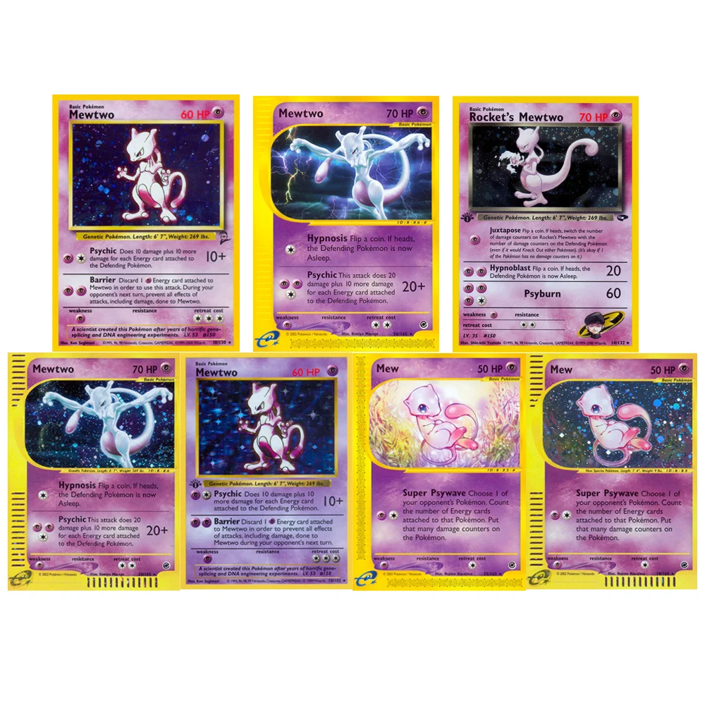 PKM Proxy Cards 1996 1st Edition MEWTWO/ROCKET S MEWTWO Toys Hobbies Collectibles Game Collection PTCG Anime Cards
PKM Proxy Cards 1996 1st Edition MEWTWO/ROCKET S MEWTWO Toys Hobbies Collectibles Game Collection PTCG Anime Cards