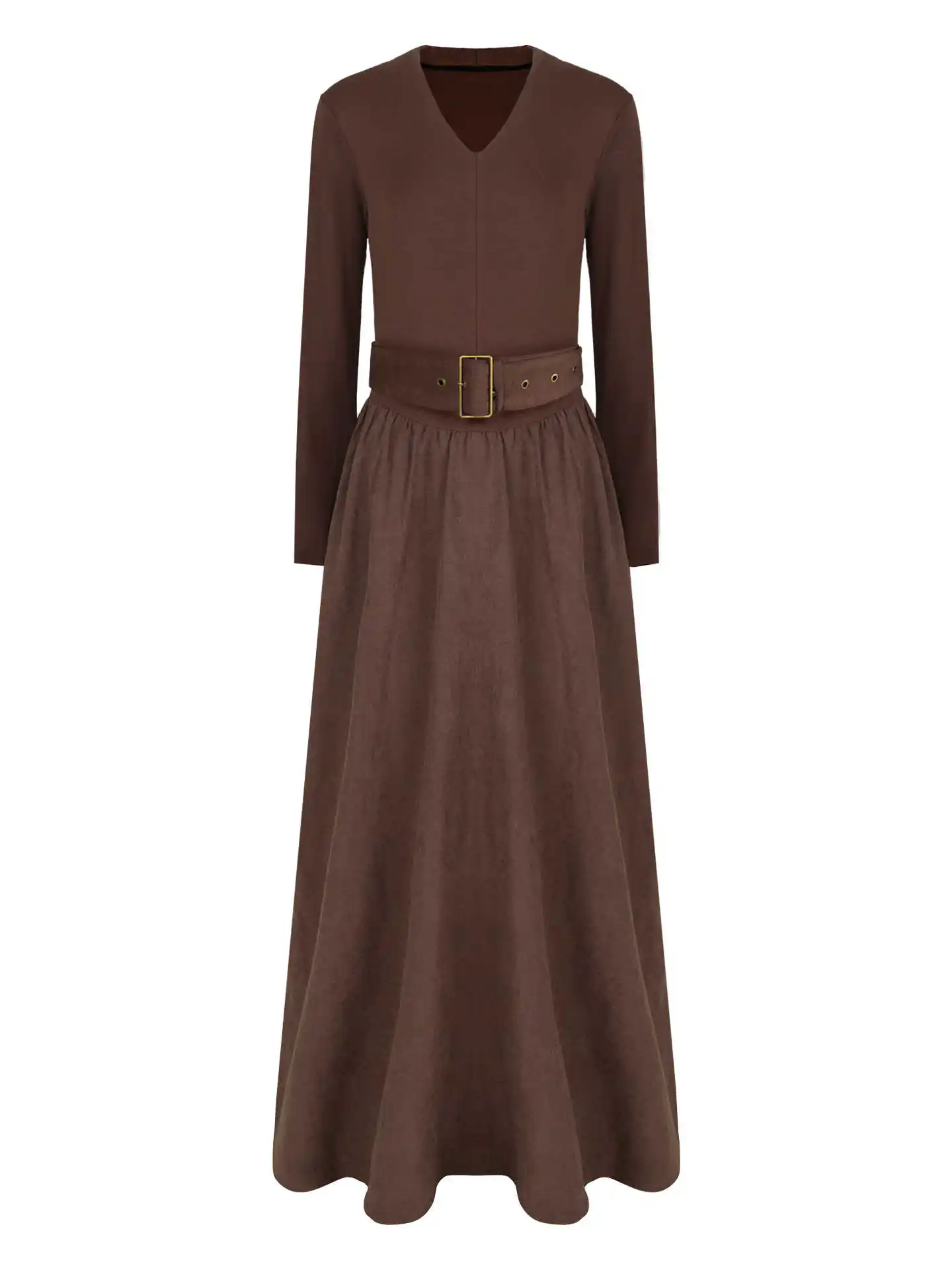 Женское винтажное платье в стиле французской Одри Хепберн, весна-лето, с V-образным вырезом, имитация двухслойного платья, с поясом, миди, элегантное, приталенное, с длинным рукавом, для вечеринок
Женское винтажное платье в стиле французской Одри Хепберн, весна-лето, с V-образным вырезом, имитация двухслойного платья, с поясом, миди, элегантное, приталенное, с длинным рукавом, для вечеринок