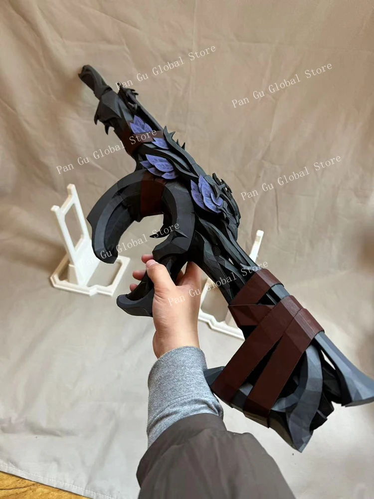 80cm/31.5in Valorant 3D Print Customize Gun Dark Night Tales Game Peripherals Model Props Party Supplies Cosplay Display Crafts
80cm/31.5in Valorant 3D Print Customize Gun Dark Night Tales Game Peripherals Model Props Party Supplies Cosplay Display Crafts
