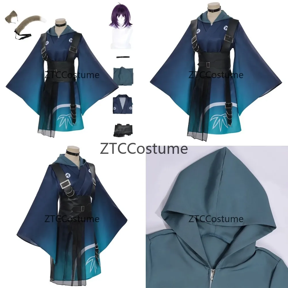Sakayori Iroha Cosplay Costume Full Set with Hoodie Coat Ears Tail Wig for Halloween Anime Roleplay Party
Sakayori Iroha Cosplay Costume Full Set with Hoodie Coat Ears Tail Wig for Halloween Anime Roleplay Party