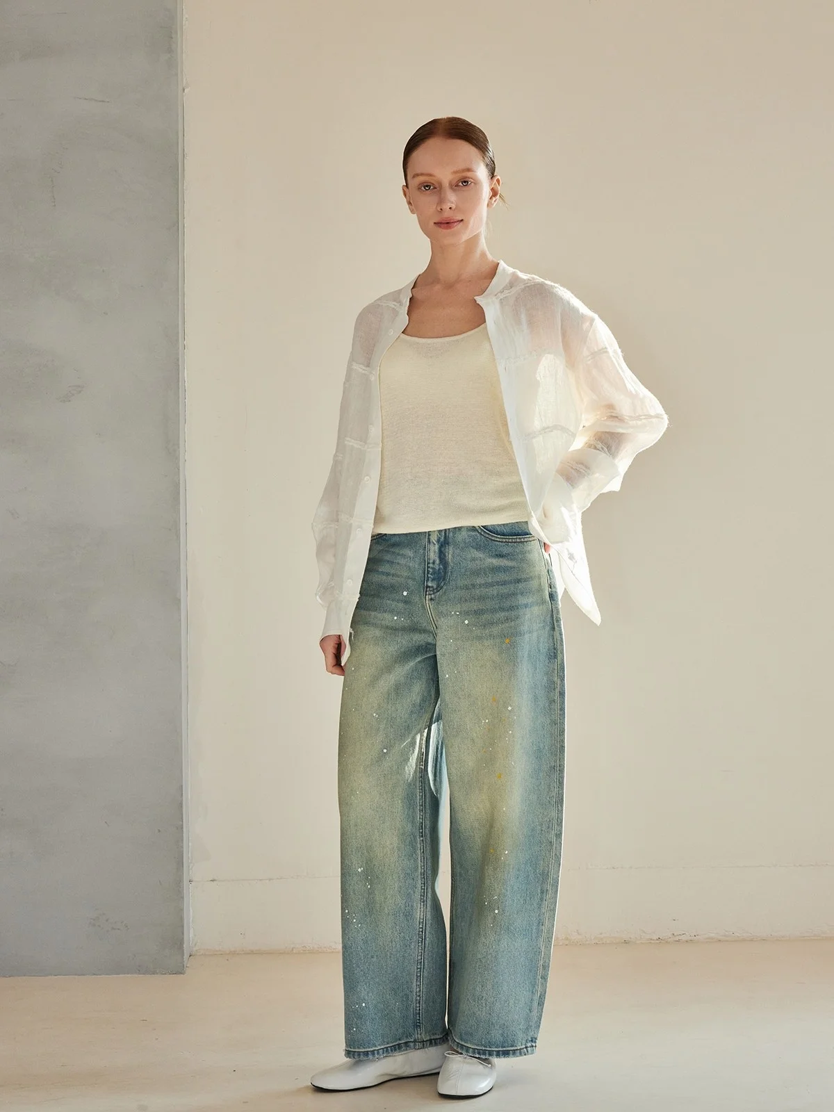 High Waist Cotton Denim Jeans Women's Loose Fit Straight Leg Jeans Theeas Comfortable Dot Vintage Waed Jeans
High Waist Cotton Denim Jeans Women's Loose Fit Straight Leg Jeans Theeas Comfortable Dot Vintage Waed Jeans
