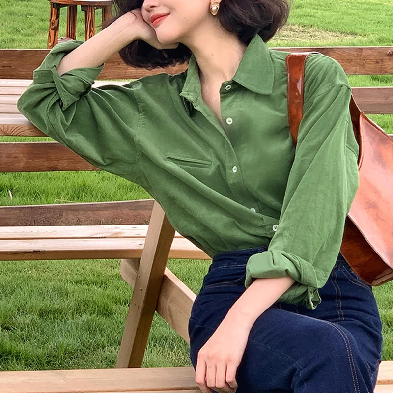 Fashion women blouse shirts Loose Women Shirts Long Sleeve Solid Female Shirt Lady Office Blouses Shirts XZ697
Fashion women blouse shirts Loose Women Shirts Long Sleeve Solid Female Shirt Lady Office Blouses Shirts XZ697