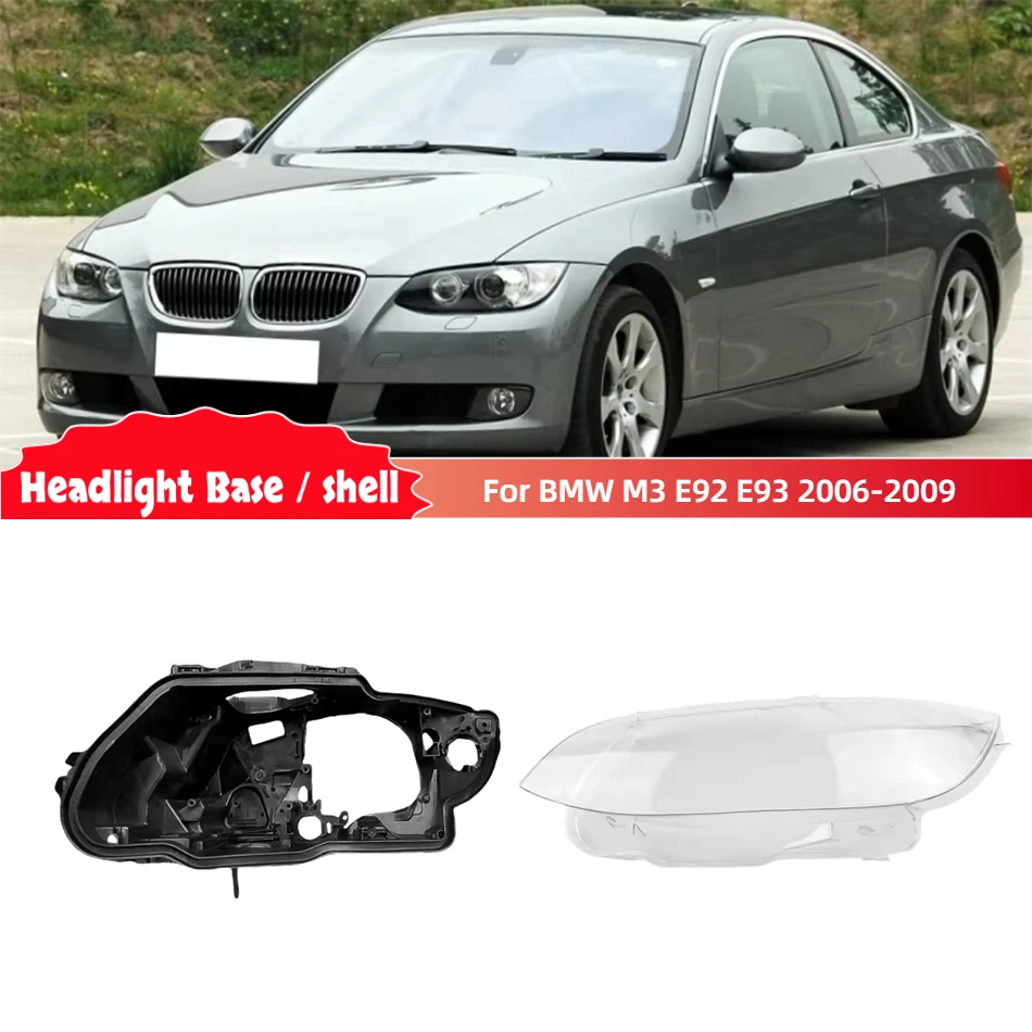 For BMW M3 E92 E93 2006 2007 2008 2009 Auto Accessory Car Base Head Lamp Shell Headlight Plug Glass Headlight
For BMW M3 E92 E93 2006 2007 2008 2009 Auto Accessory Car Base Head Lamp Shell Headlight Plug Glass Headlight