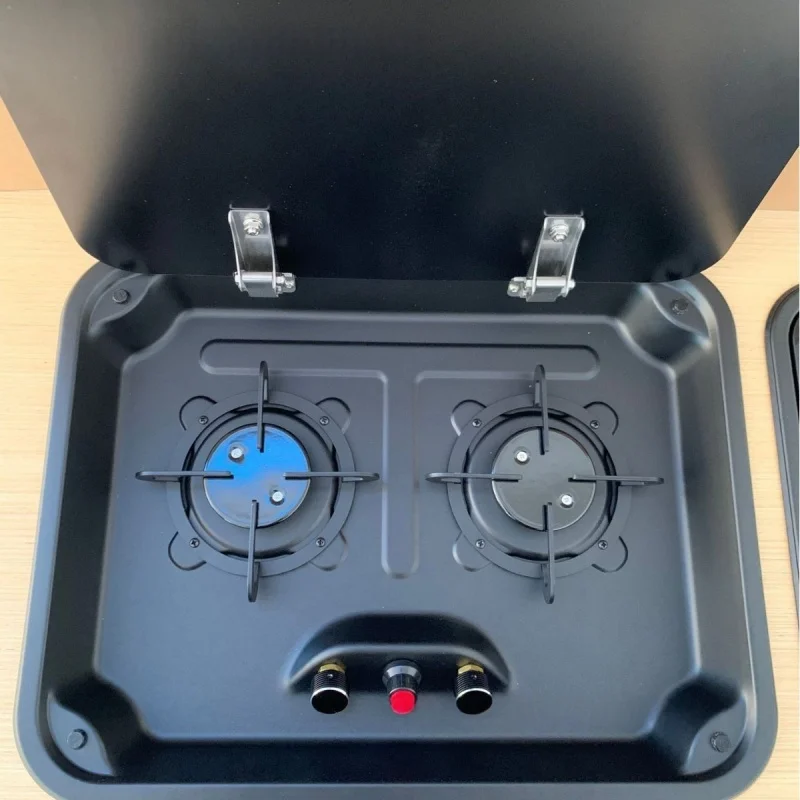 RV 2-Burner Gas Stove with Tempered Glass Cover for Camping Motor Caravan Yachts Stainless Steel Gas Stove Outdoor RV Kitchen
RV 2-Burner Gas Stove with Tempered Glass Cover for Camping Motor Caravan Yachts Stainless Steel Gas Stove Outdoor RV Kitchen