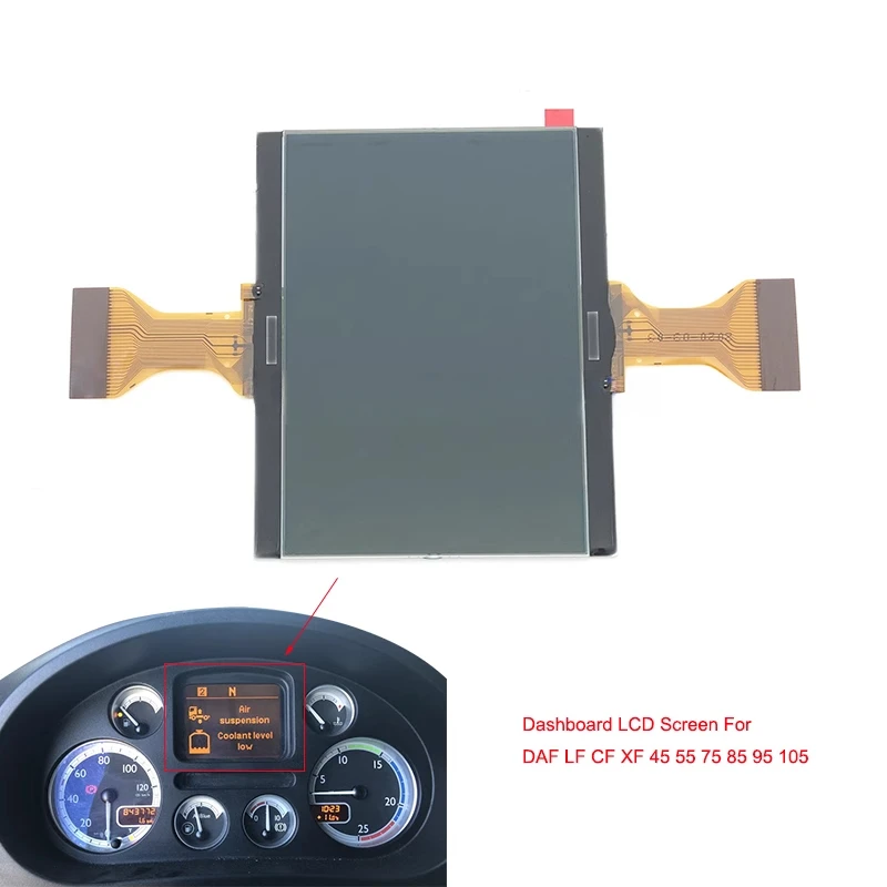 DAF LF/CF/XF 45/55/75/85 /95 LCD Display for Truck Instrument Panel
DAF LF/CF/XF 45/55/75/85 /95 LCD Display for Truck Instrument Panel