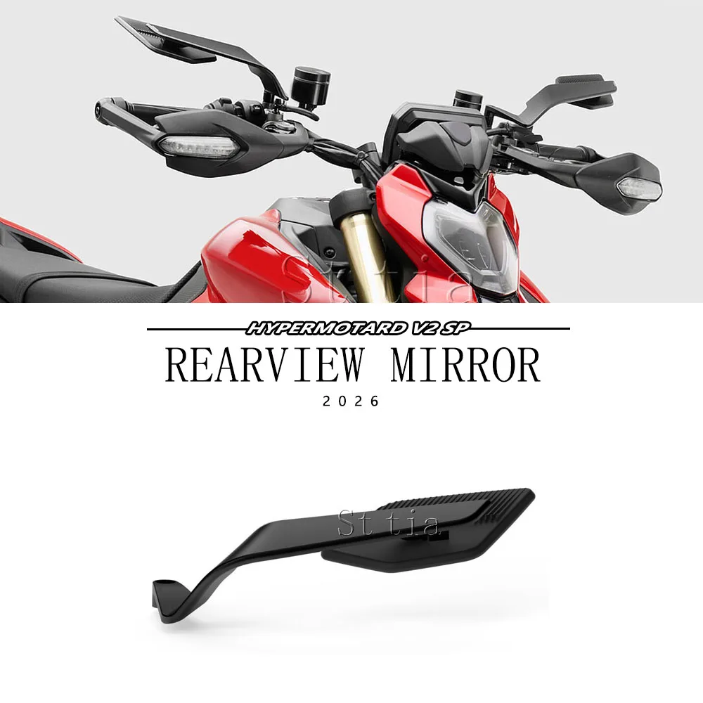 HYPERMOTARD V2 SP 2026 Motorcycle Rearview Mirror For Ducati Hypermotard V2 SP Adjustable Aluminum Rear View Mirrors
HYPERMOTARD V2 SP 2026 Motorcycle Rearview Mirror For Ducati Hypermotard V2 SP Adjustable Aluminum Rear View Mirrors