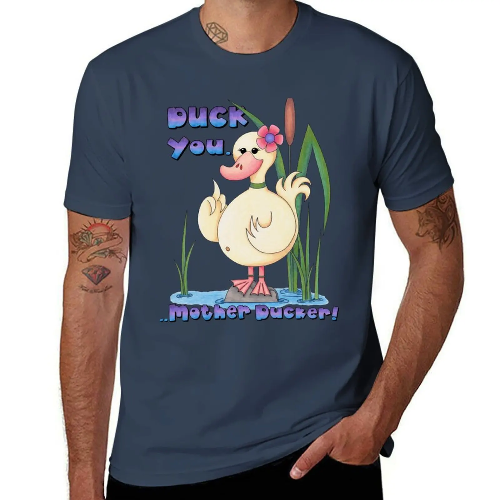 Duck Ducker! Mother You T-Shirt Soft Durable Cotton T-Shirt
Duck Ducker! Mother You T-Shirt Soft Durable Cotton T-Shirt