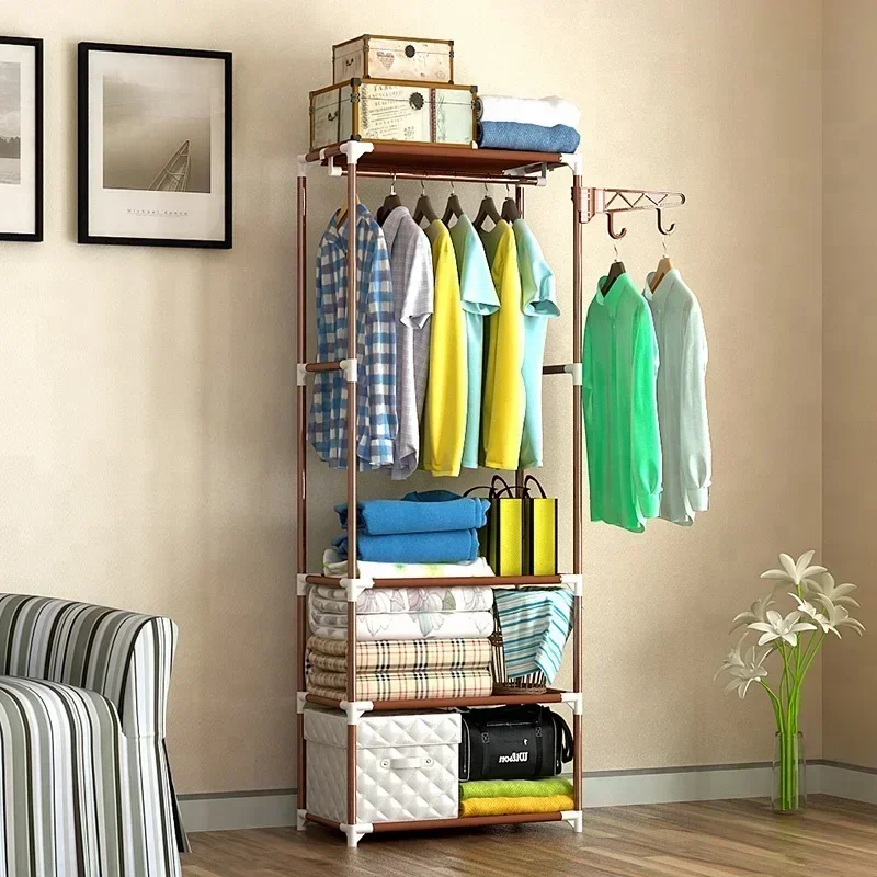 Simple Clothes Rack Floor Coat Rack Indoor Clothes Hanger DIY Easy Assembled Adjustable Clothing Home Organizer Holder
Simple Clothes Rack Floor Coat Rack Indoor Clothes Hanger DIY Easy Assembled Adjustable Clothing Home Organizer Holder