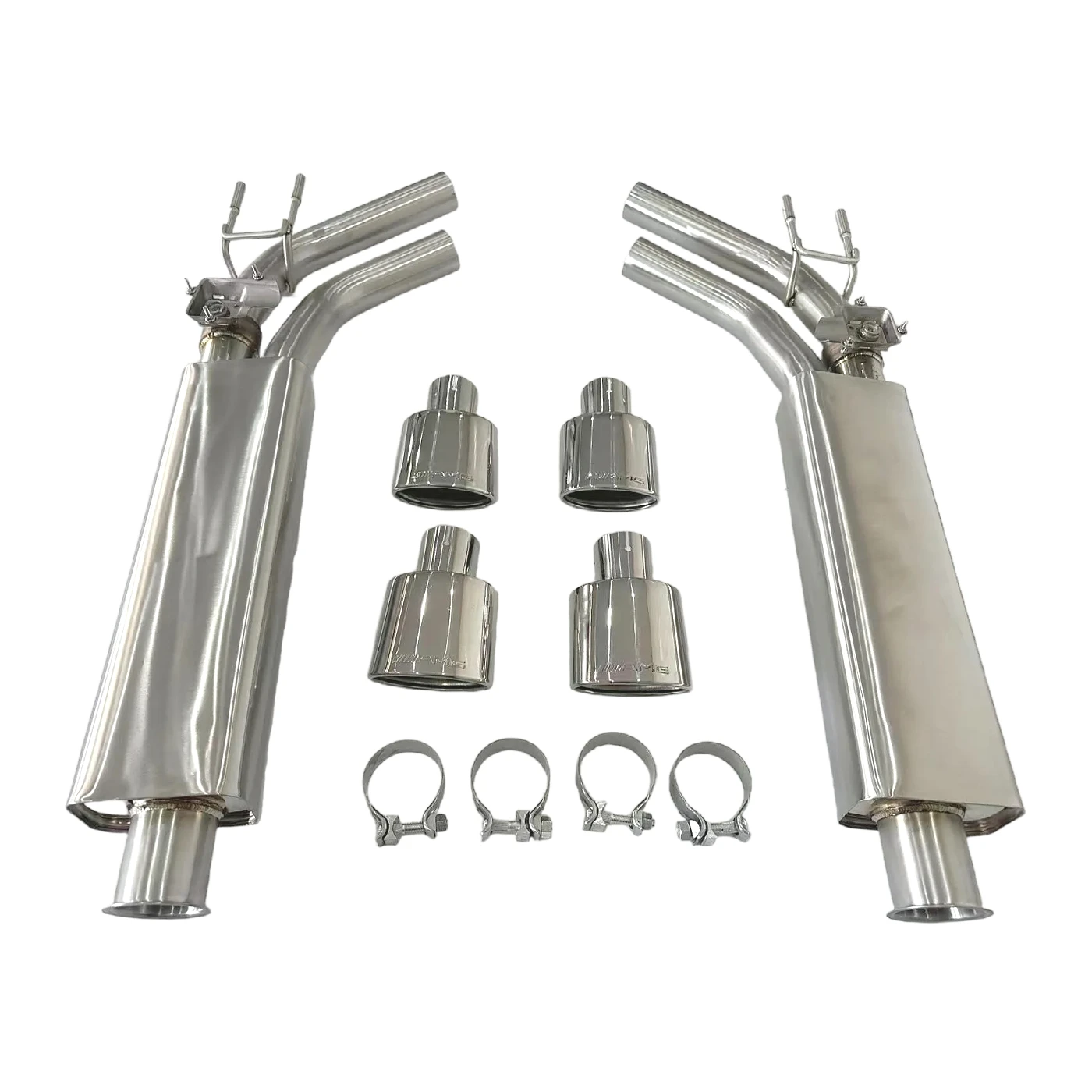 AKS Stainless Steel Catback Exhaust For Mercedes-Benz G63 W464 Exhaust System With Muffler Valve
AKS Stainless Steel Catback Exhaust For Mercedes-Benz G63 W464 Exhaust System With Muffler Valve