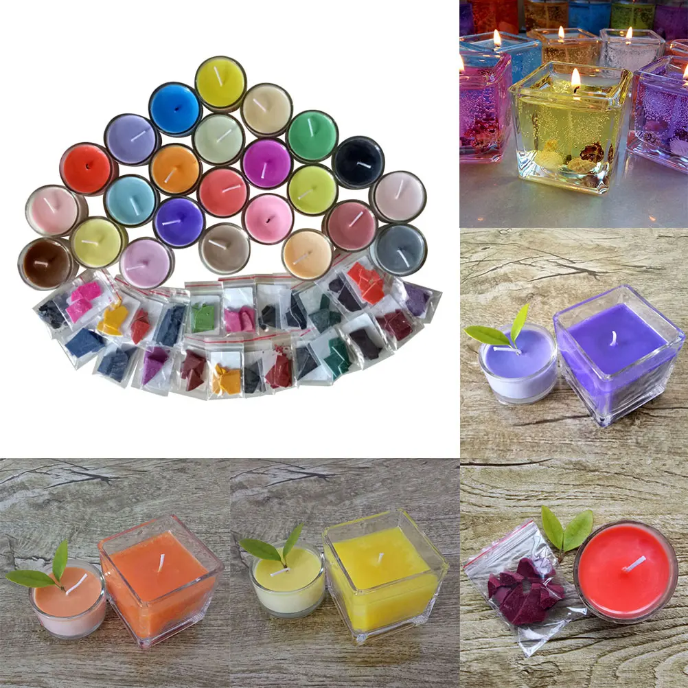 24 Colors 2G Flakes Soy Diy Kit Scented Molds Making Supplies Dye Chips For Wax Melts Dyes For Candles Soy Wax Dye
24 Colors 2G Flakes Soy Diy Kit Scented Molds Making Supplies Dye Chips For Wax Melts Dyes For Candles Soy Wax Dye