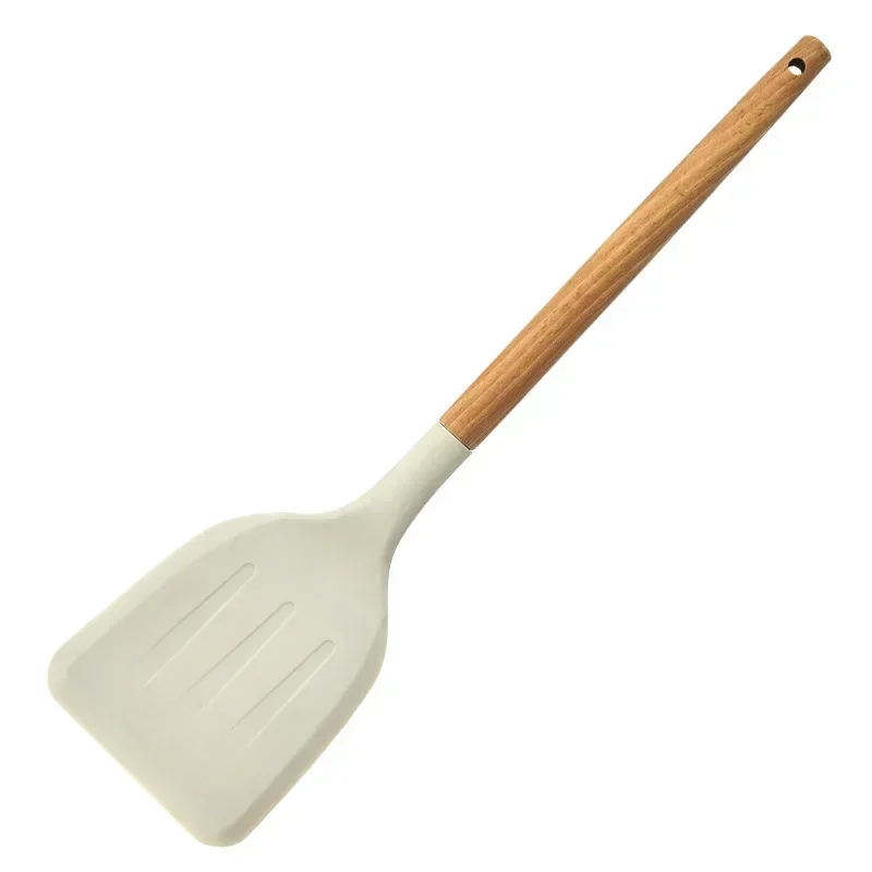 Qana White Wooden Handle Silicone Kitchenware 10 Piece Set Nonstick Spatula Soup Spoon Colander Kitchen Tool Set Wholesale
Qana White Wooden Handle Silicone Kitchenware 10 Piece Set Nonstick Spatula Soup Spoon Colander Kitchen Tool Set Wholesale