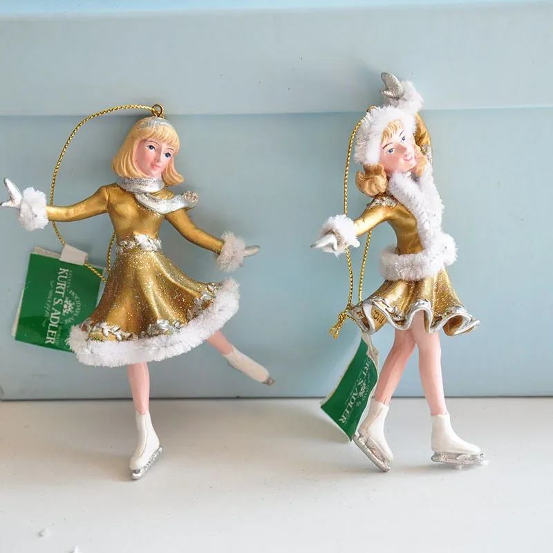 Vintage Gold Flying Fairy Ski Girl Figurines Pendant Ornaments New Year Desk Ornaments Home Decoration Gifts
Vintage Gold Flying Fairy Ski Girl Figurines Pendant Ornaments New Year Desk Ornaments Home Decoration Gifts