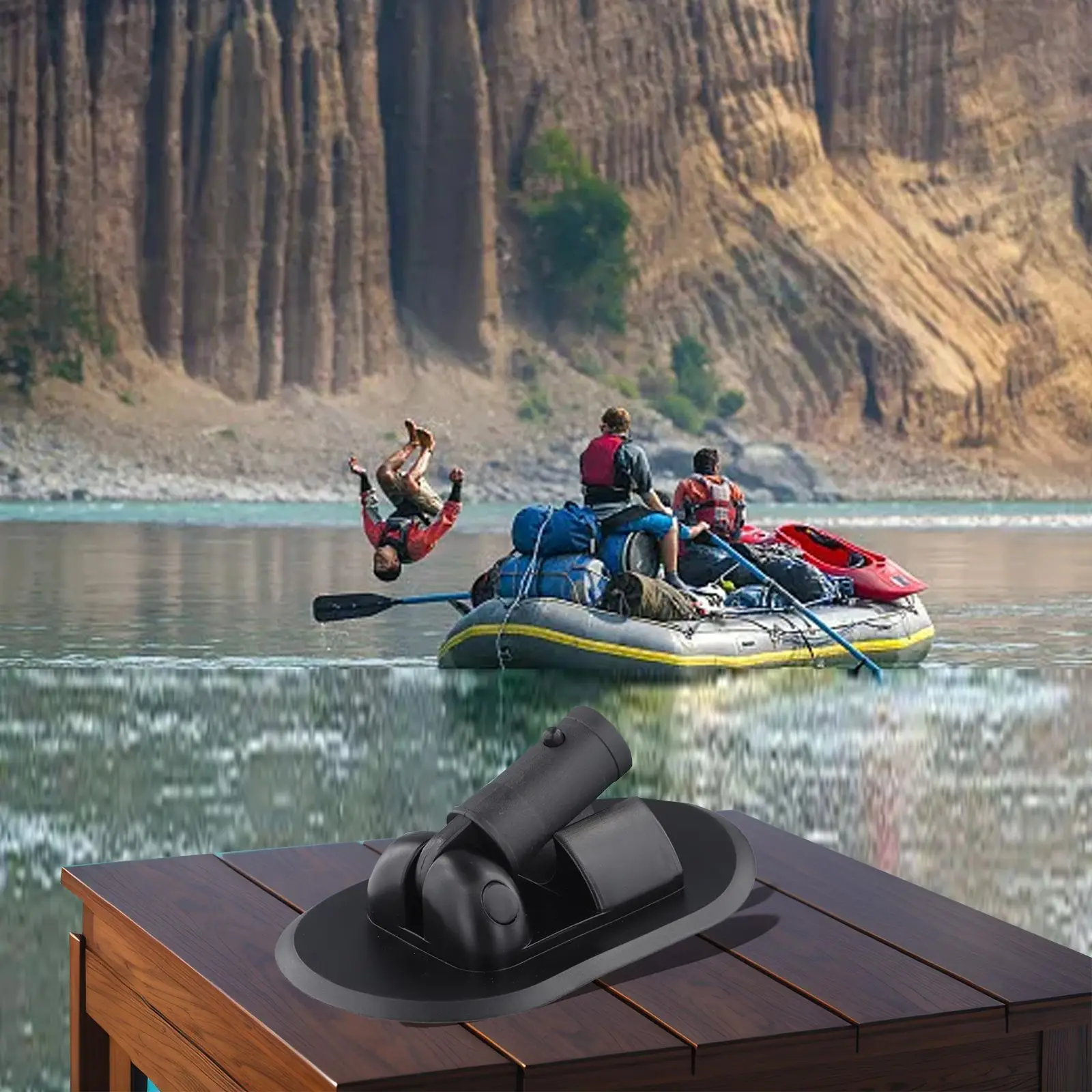 Основание для тента Dinghy с поворотом на 180 градусов, для водных видов спорта, с регулируемым углом наклона на 80 градусов, легкое, 65 г
Основание для тента Dinghy с поворотом на 180 градусов, для водных видов спорта, с регулируемым углом наклона на 80 градусов, легкое, 65 г
