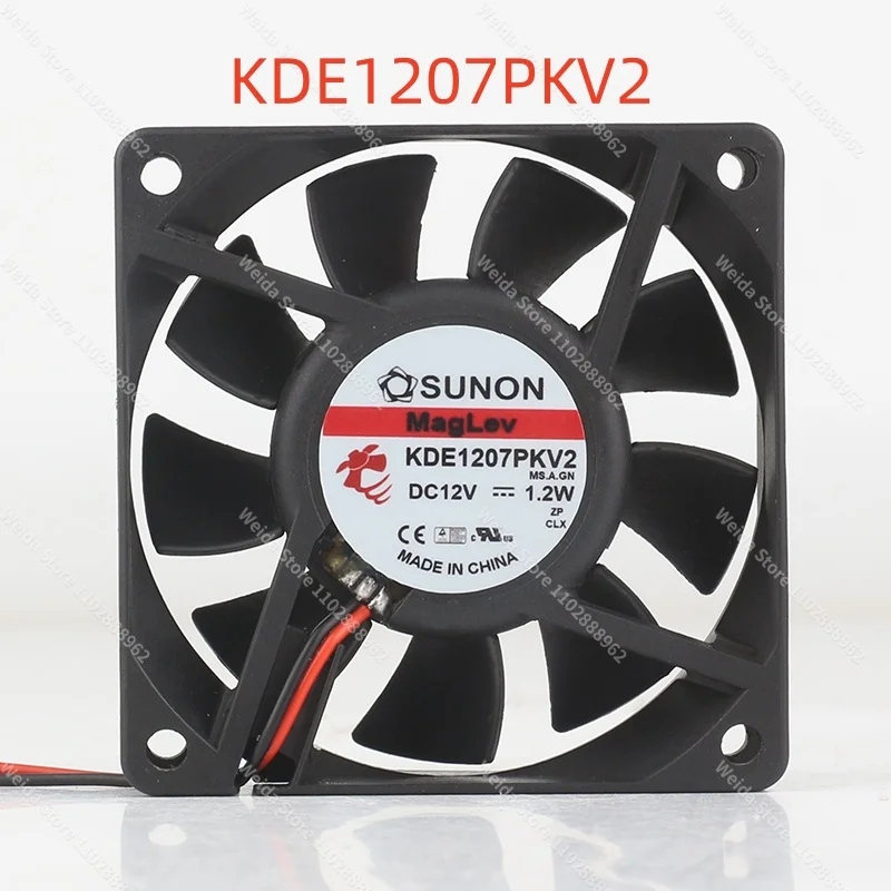 Jianzhun KDE1204PKV2 7020 70X70X20MM 12V 7CM 0.1W Magnetic Levitation Silent Fan 2-wire
Jianzhun KDE1204PKV2 7020 70X70X20MM 12V 7CM 0.1W Magnetic Levitation Silent Fan 2-wire