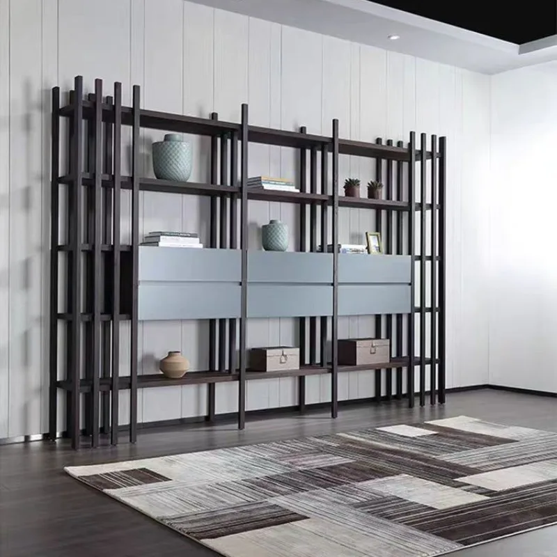 Italian Minimalist Solid Wood Bookshelf Floor-to-ceiling Solid Wood Art Multi-layer Storage Display Rack
Italian Minimalist Solid Wood Bookshelf Floor-to-ceiling Solid Wood Art Multi-layer Storage Display Rack