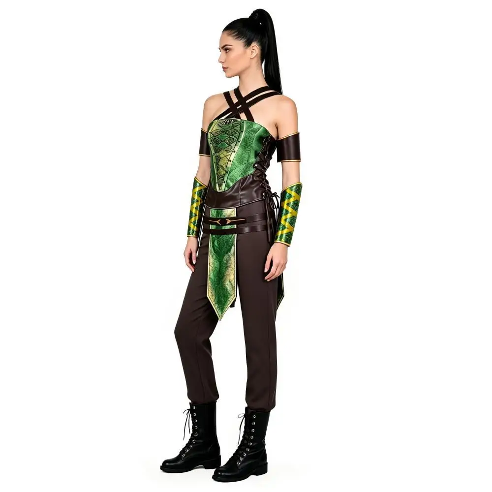 Mortal Kombat II Jade Cosplay Costume Same game green battle suit Halloween comic exhibition cosplay set NexoCosplay
Mortal Kombat II Jade Cosplay Costume Same game green battle suit Halloween comic exhibition cosplay set NexoCosplay