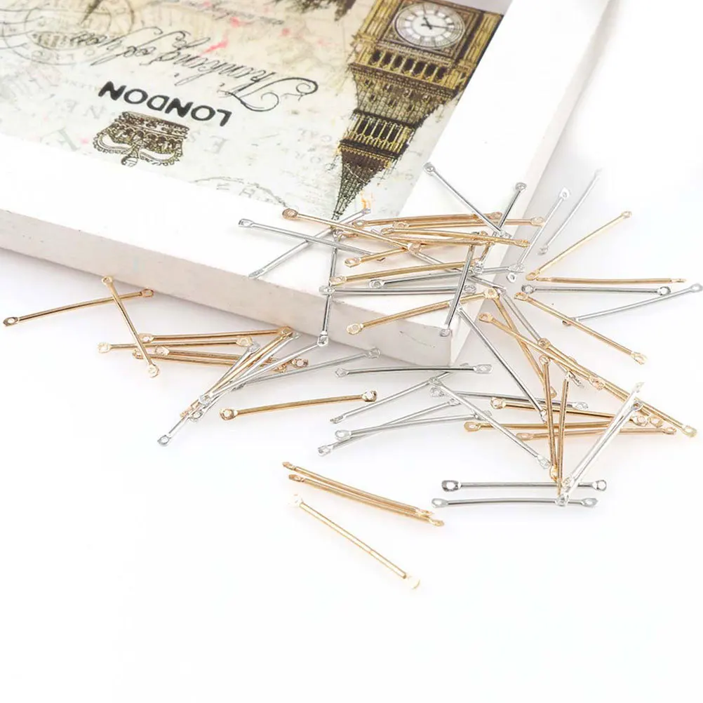 200pcs Eardrop Jewelry Parts Iron Electroplated Smooth Lightweight Earring Connection Rod For Handmade Diy Earrings Accessories
200pcs Eardrop Jewelry Parts Iron Electroplated Smooth Lightweight Earring Connection Rod For Handmade Diy Earrings Accessories