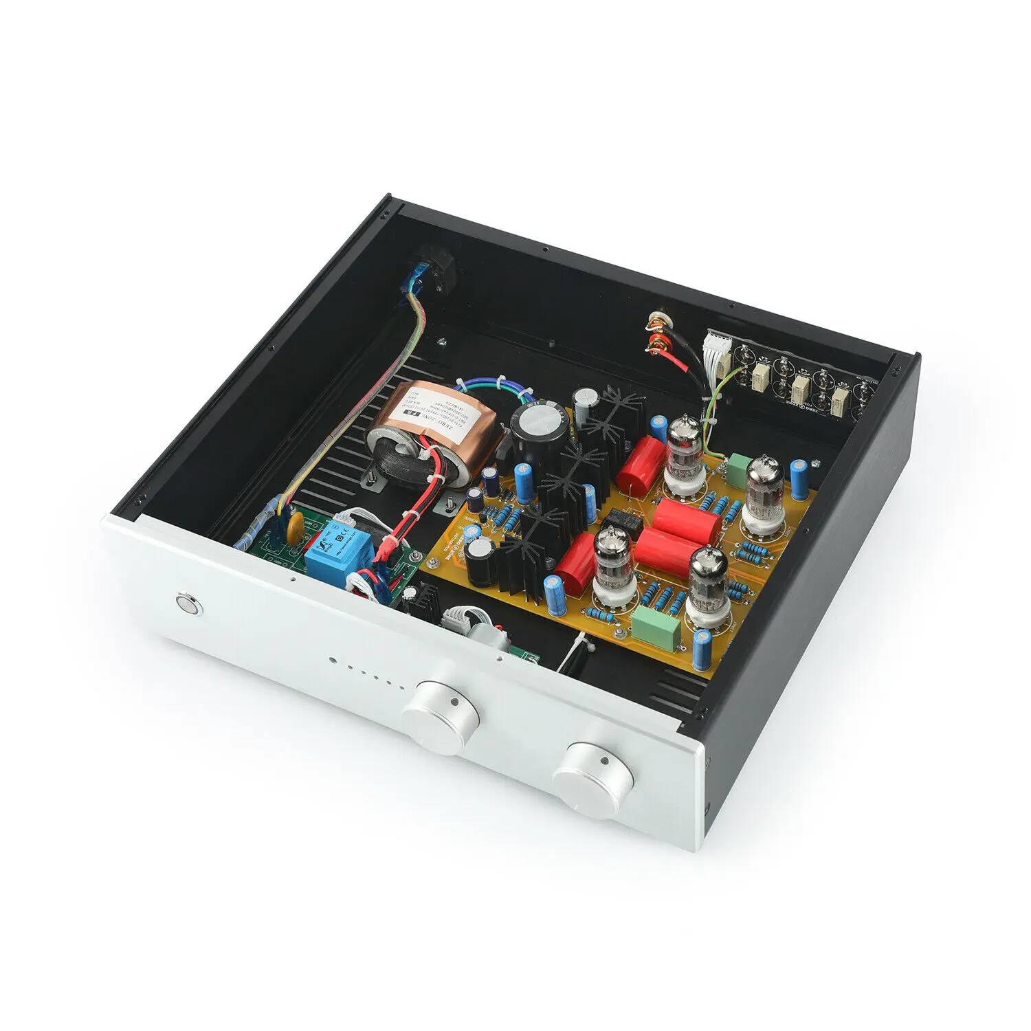Hifi Remote Version ECC83+ ECC81 Stereo Tube Preamplifier Base On Matisse Preamp
Hifi Remote Version ECC83+ ECC81 Stereo Tube Preamplifier Base On Matisse Preamp