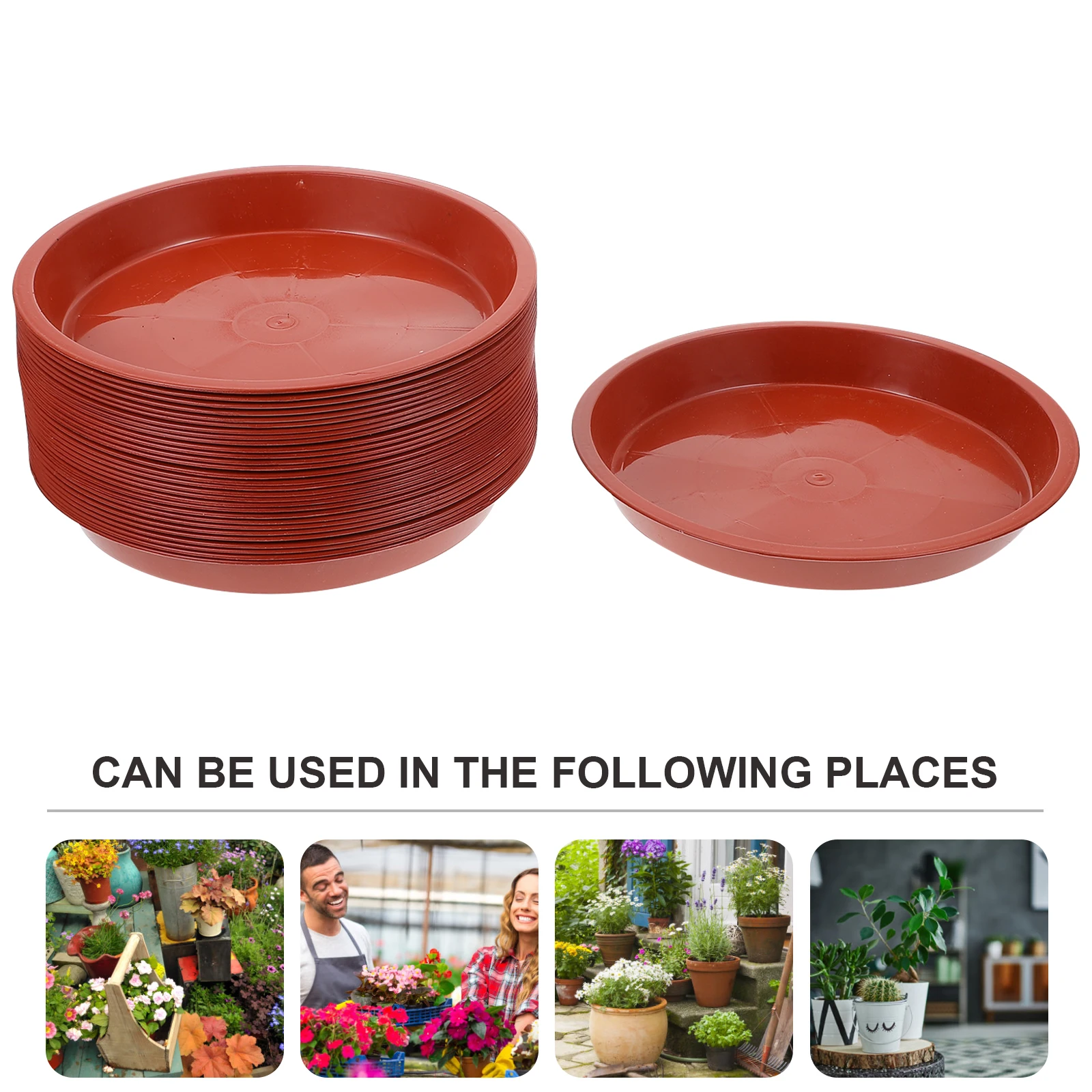 30pcs Flower Pot Trays 30 Cm Round Base Plate Leak Proof Plastic Gardening Trays For Bonsai Plant Water Tray Garden Supplies
30pcs Flower Pot Trays 30 Cm Round Base Plate Leak Proof Plastic Gardening Trays For Bonsai Plant Water Tray Garden Supplies