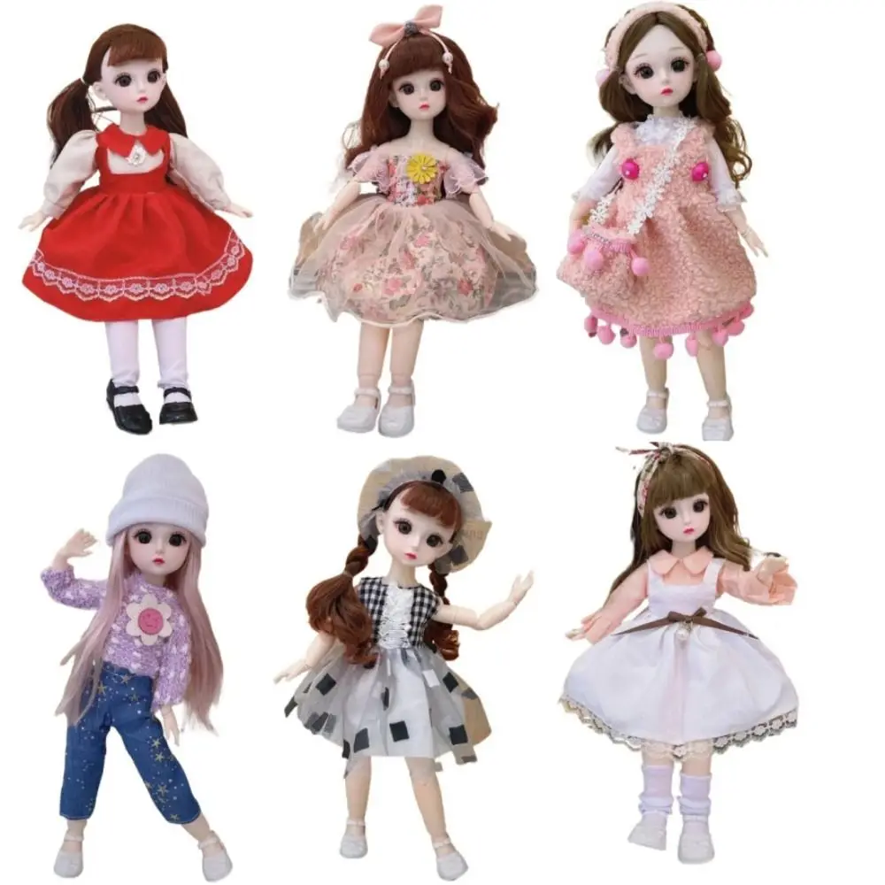 Fashion Big Eyes 30cm Baby Removable Joints With Clothes Girl Princess Humanoid Dress Up Dress BJD DIY Accessories
Fashion Big Eyes 30cm Baby Removable Joints With Clothes Girl Princess Humanoid Dress Up Dress BJD DIY Accessories