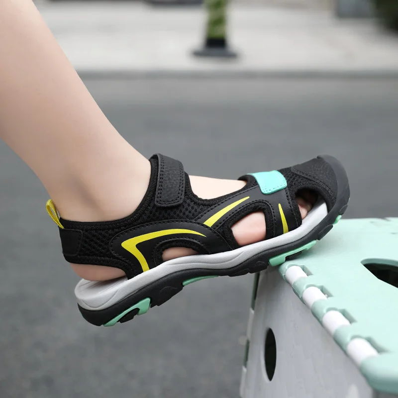 Kids Summer Athletic Training Shoes Full Breathable Mesh Surface Shockproof Sole Anti-kick Toe Comfortable Walking Sneakers
Kids Summer Athletic Training Shoes Full Breathable Mesh Surface Shockproof Sole Anti-kick Toe Comfortable Walking Sneakers