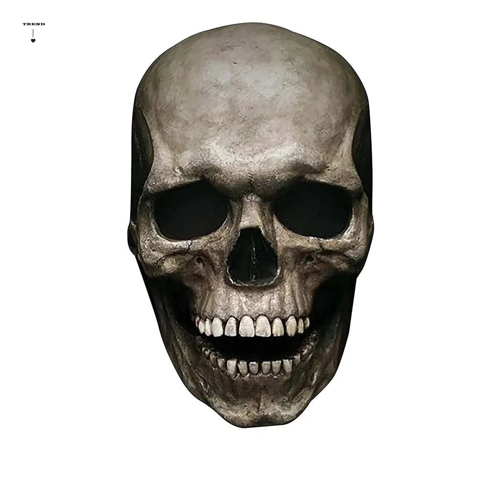Scary Halloween Carnival Skull Helmet Easter Party Halloween Props Skull Mask Movable Jaw Halloween Mask Full Head Skull
Scary Halloween Carnival Skull Helmet Easter Party Halloween Props Skull Mask Movable Jaw Halloween Mask Full Head Skull