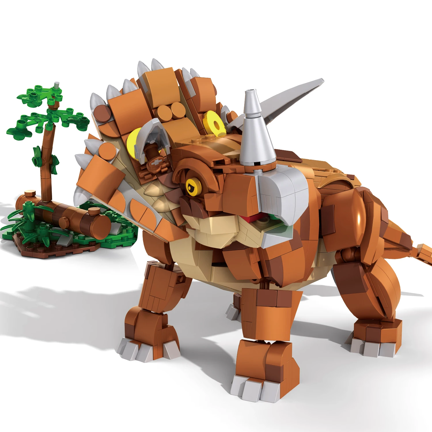 Cartoon Triceratops Building Blocks Set, 729PCS Jurassic Dinosaur Model with Jungle Scene Base, STEM Educational Toy, Compatible
Cartoon Triceratops Building Blocks Set, 729PCS Jurassic Dinosaur Model with Jungle Scene Base, STEM Educational Toy, Compatible