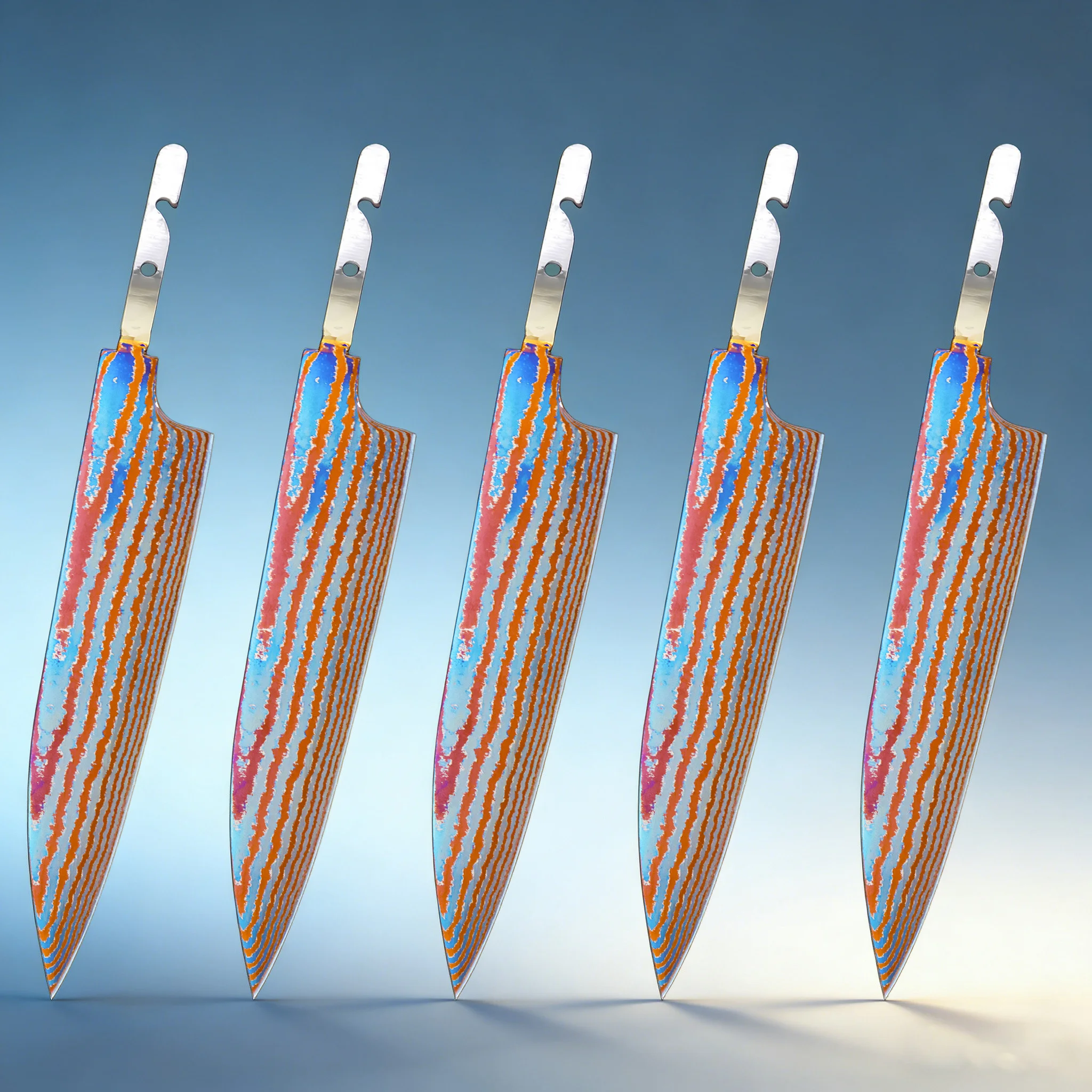 1/2/3/4/5 шт., Заготовки для кухонных ножей из титановой дамасской стали, Инструменты для изготовления лезвий, Универсальный нож без рукоятки, Кухонные принадлежности
1/2/3/4/5 шт., Заготовки для кухонных ножей из титановой дамасской стали, Инструменты для изготовления лезвий, Универсальный нож без рукоятки, Кухонные принадлежности